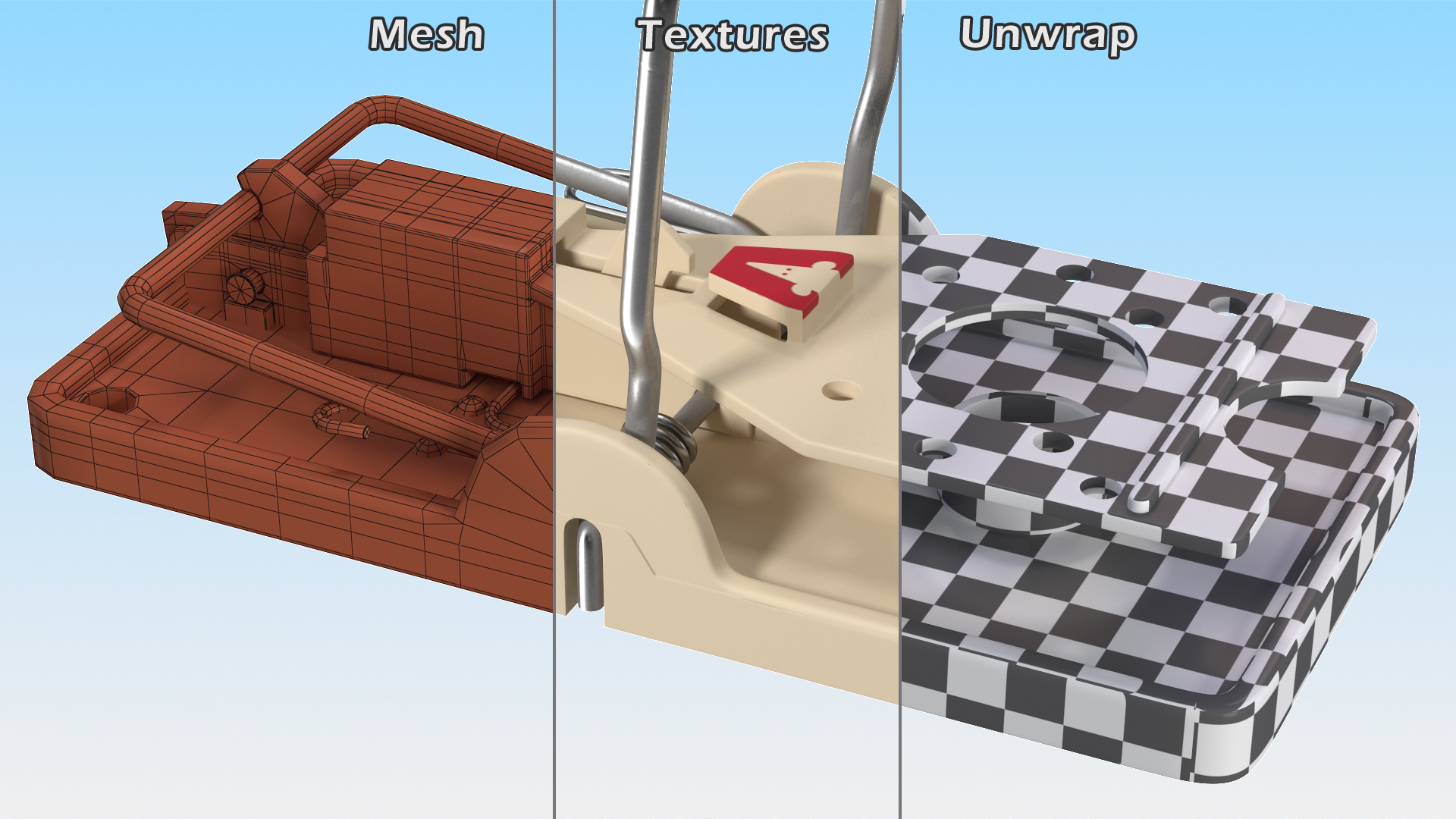 3D model Victor Power Kill High Impact Mouse Trap