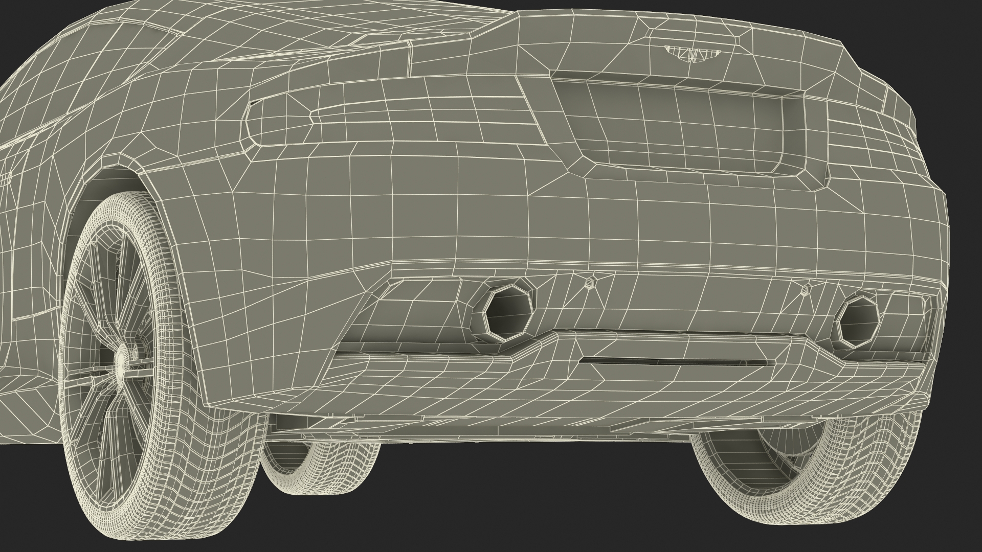 Aston Martin DB9 Simple Interior 3D
