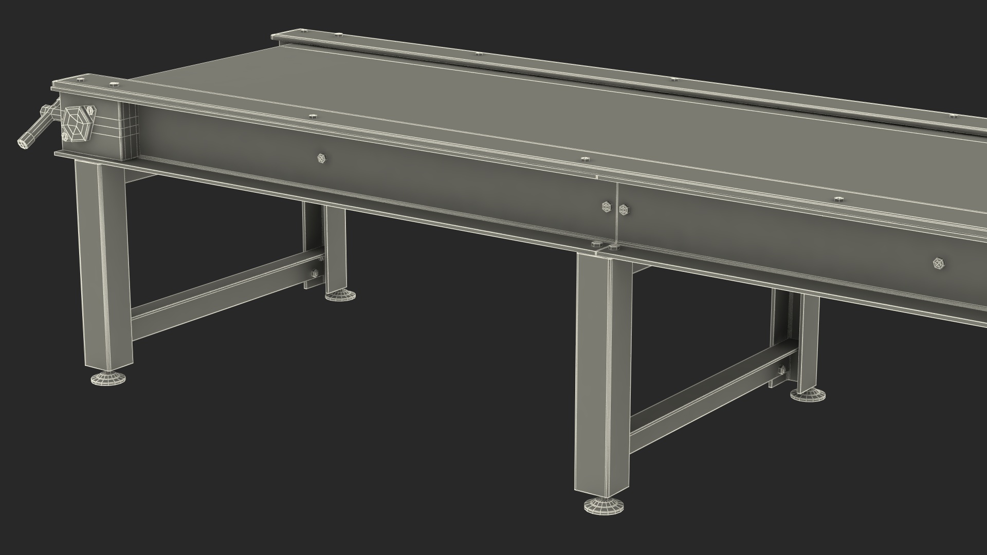 Conveyor Belt Straight 3D