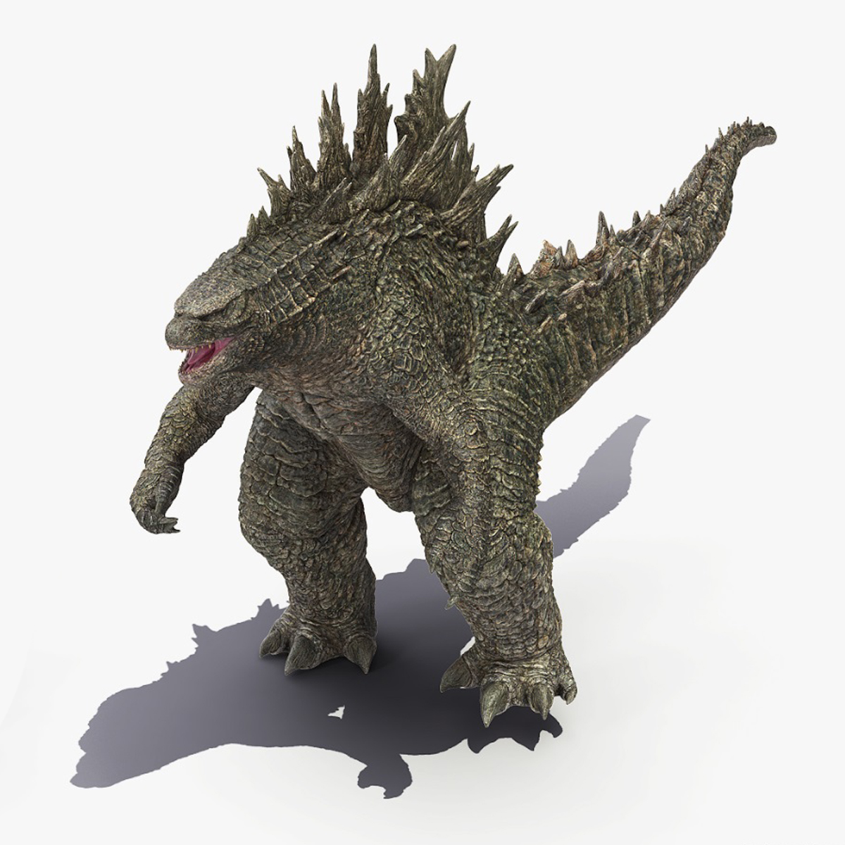 Monster Godzilla Rigged for Maya 3D