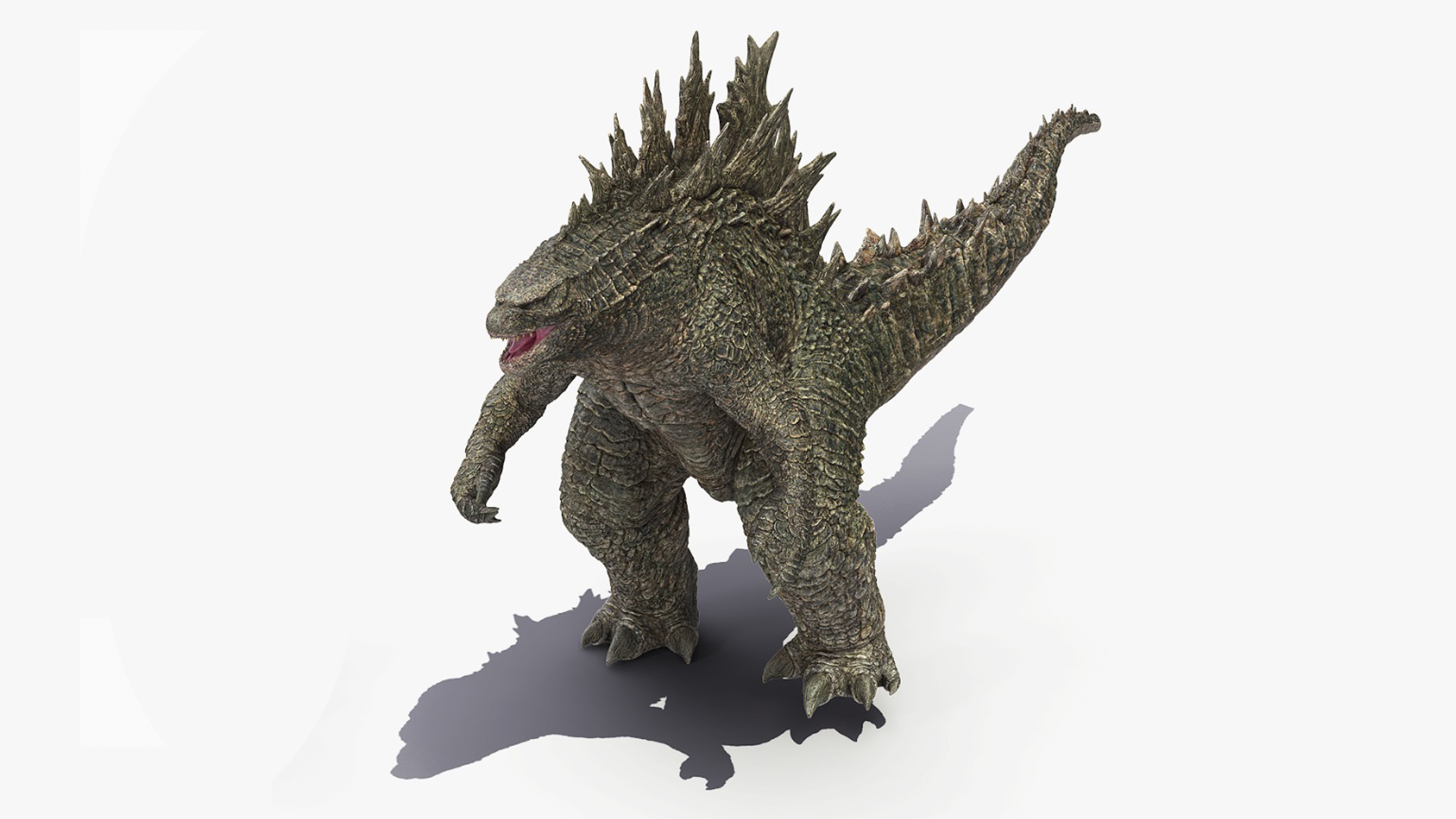 Monster Godzilla Rigged for Maya 3D