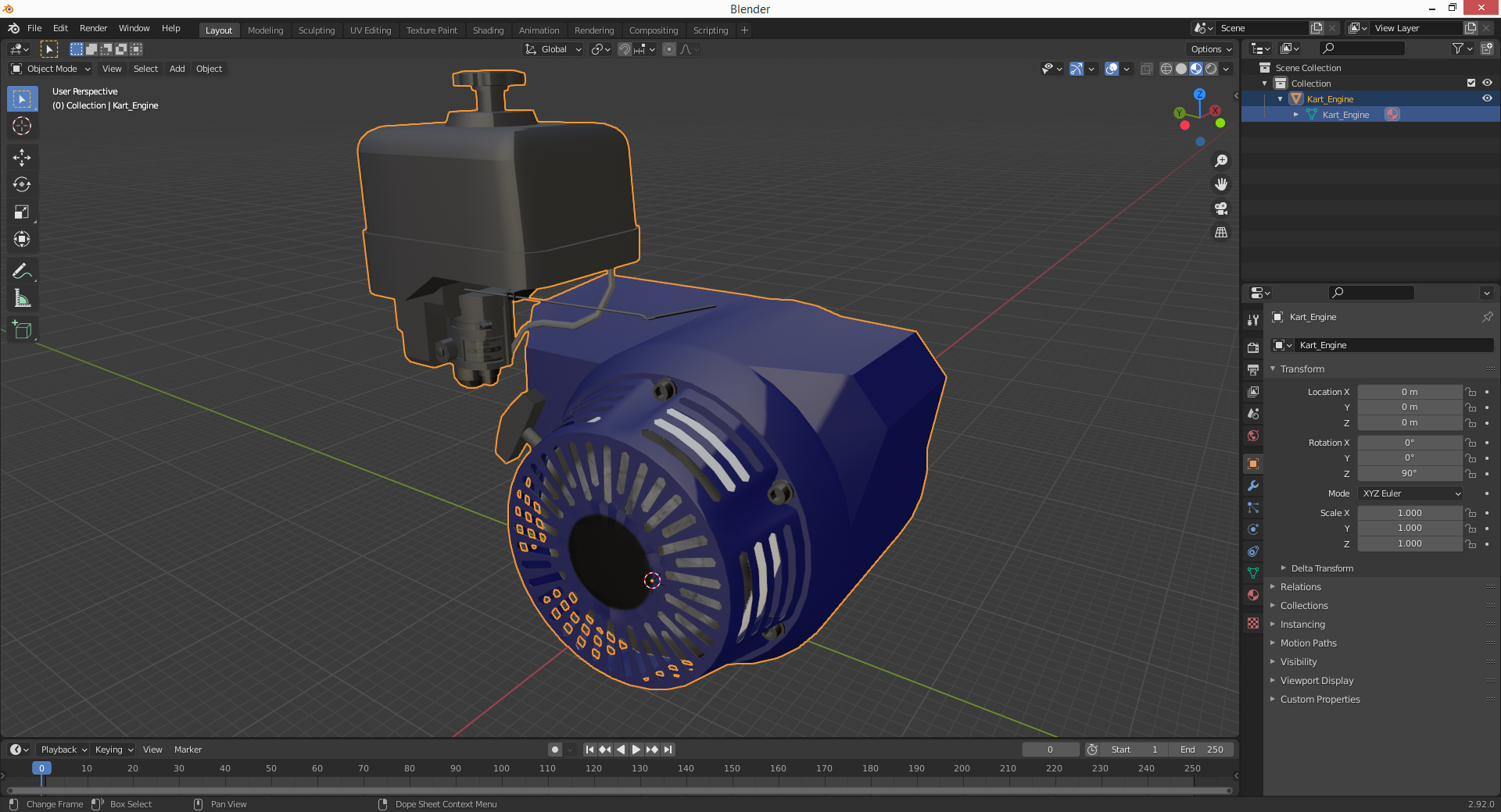 3D Kart Engine