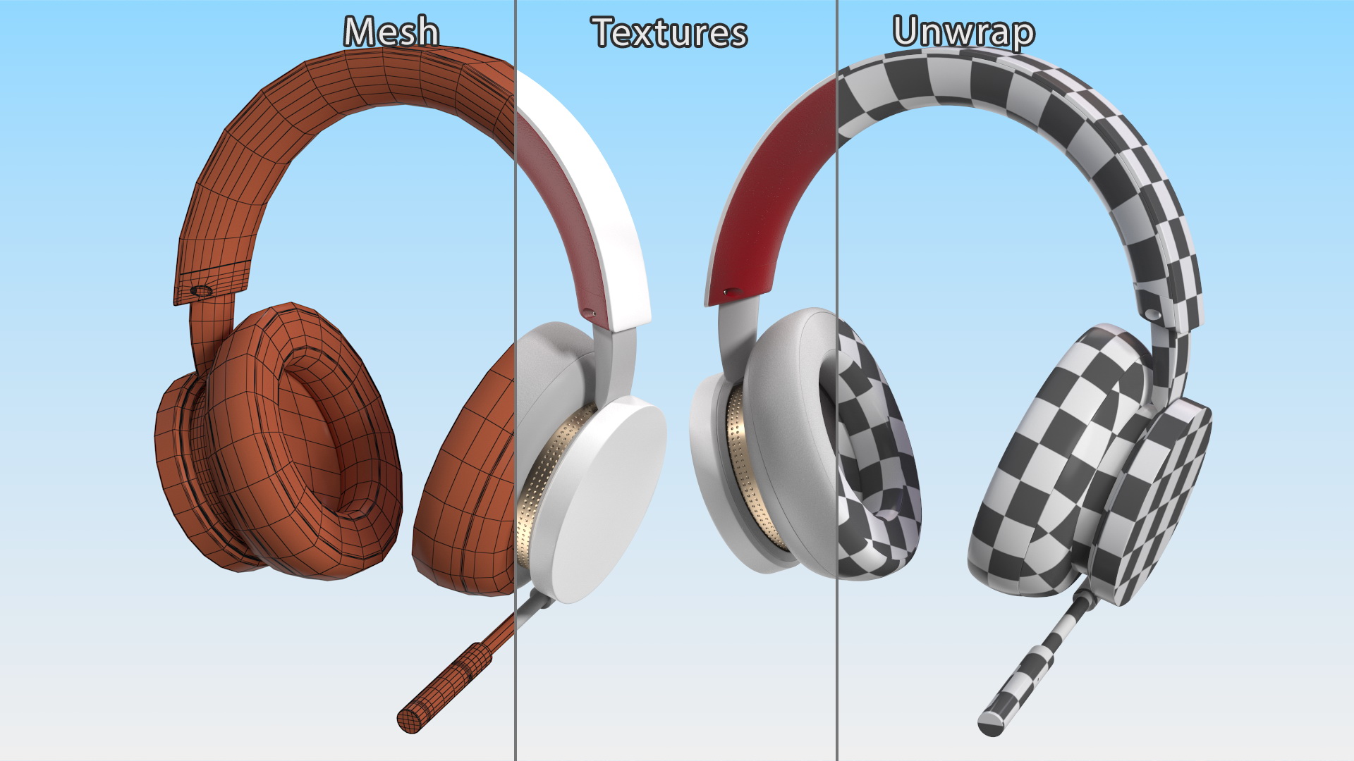 3D Wireless Headset