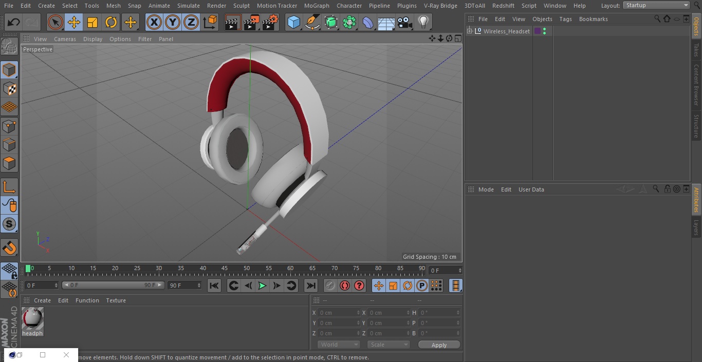 3D Wireless Headset