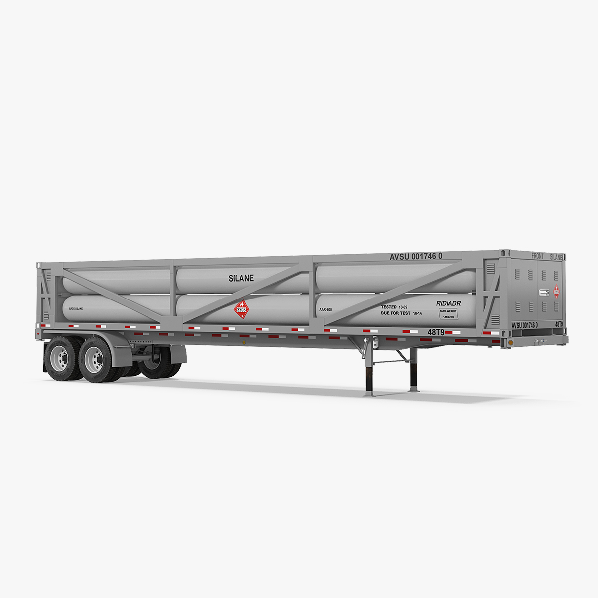 LNG Transport Trailer, view 5