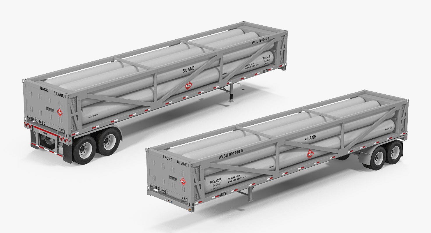 3D LNG Transport Trailer