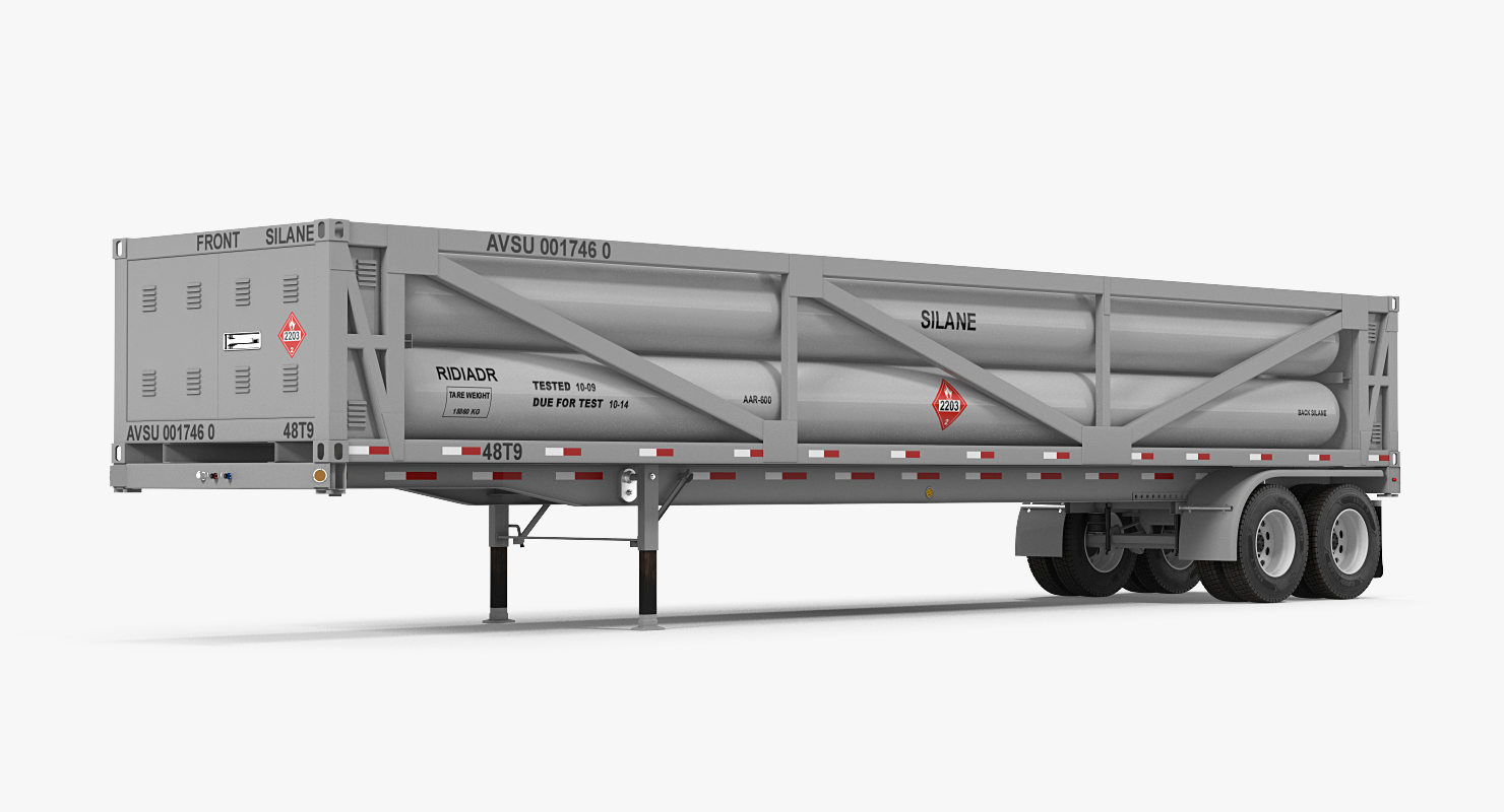 3D LNG Transport Trailer