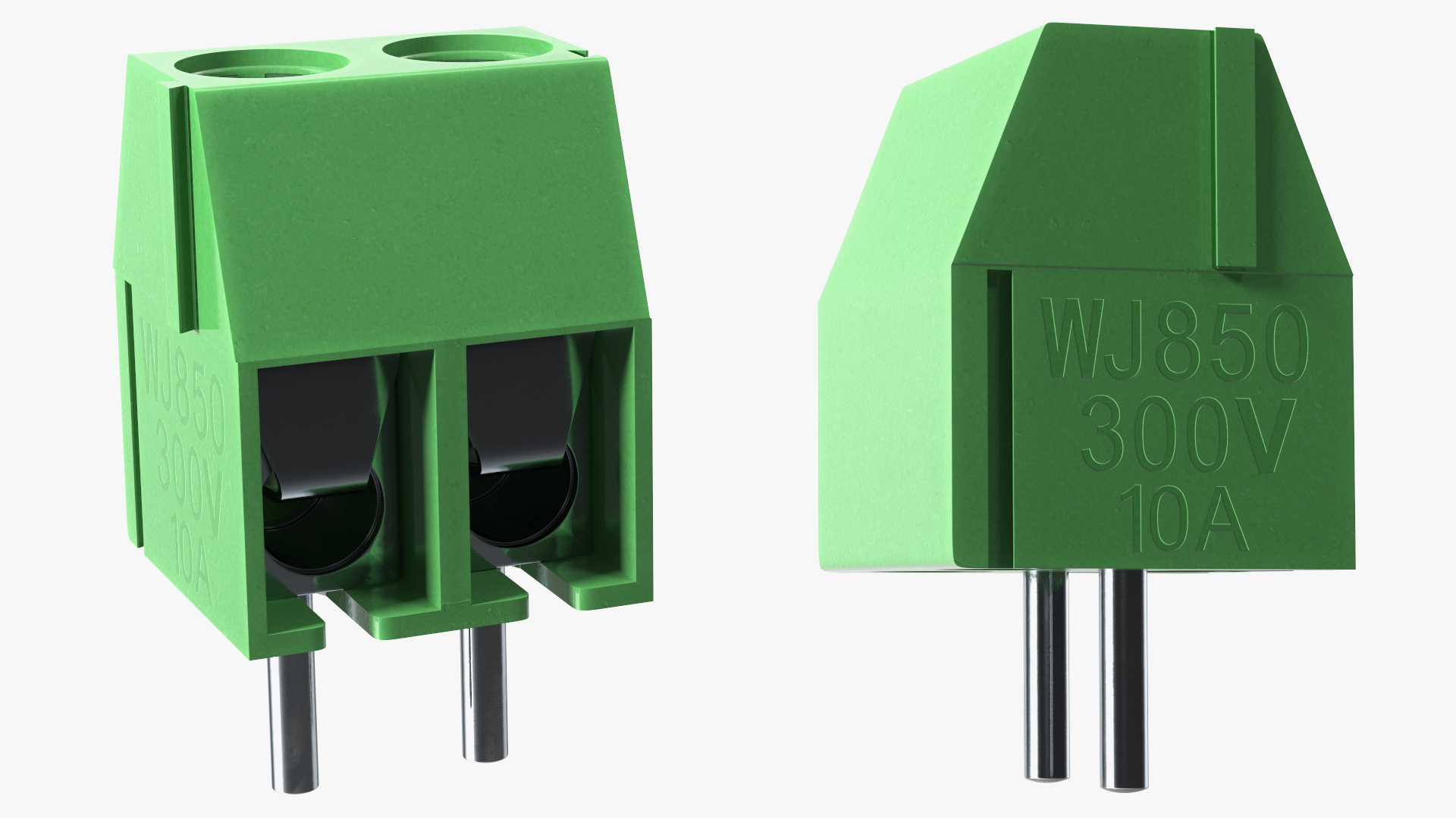 3D model Screw Terminal Block
