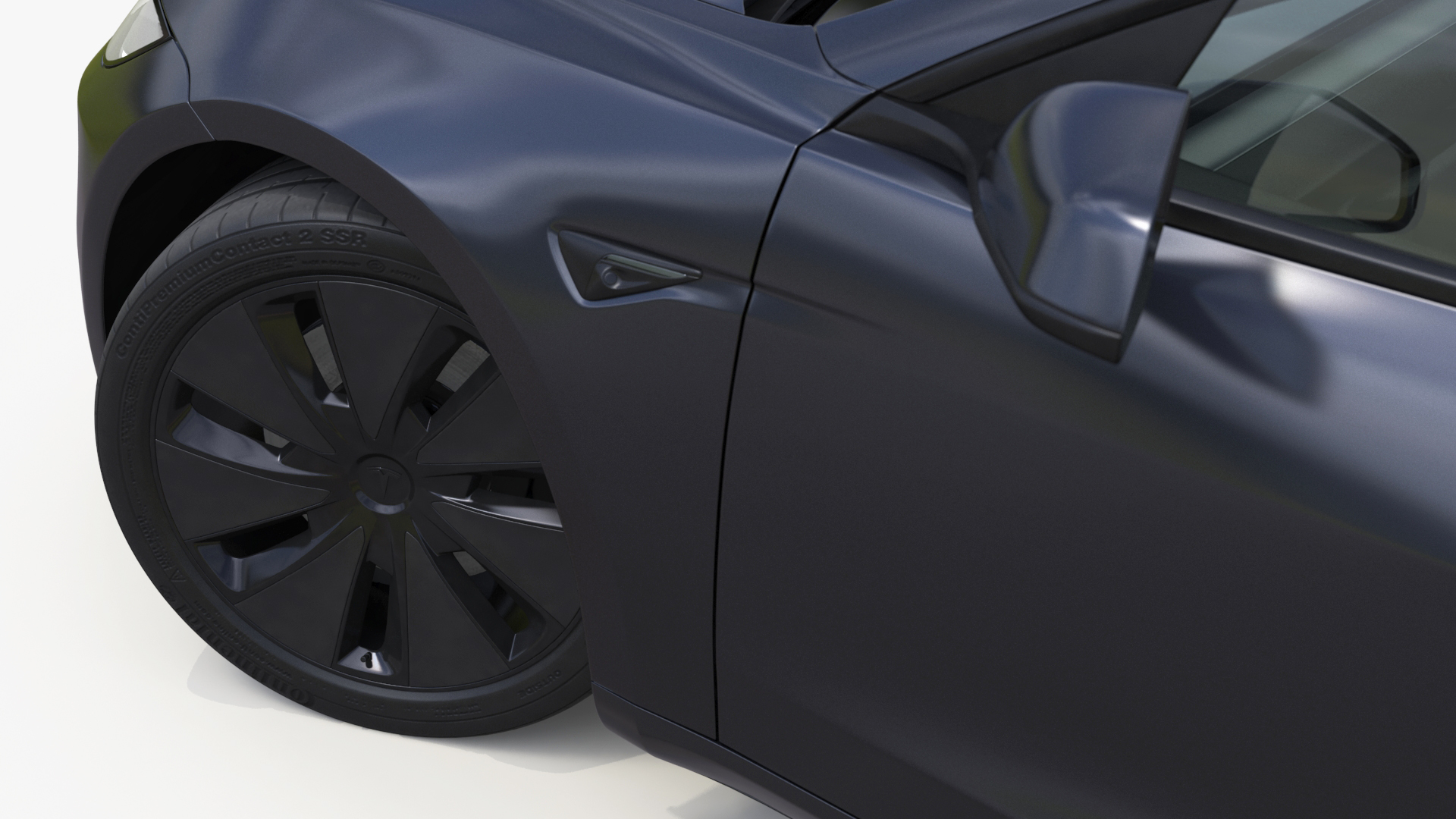 3D model Tesla Model 3 2024 with Tesla Bot Rigged