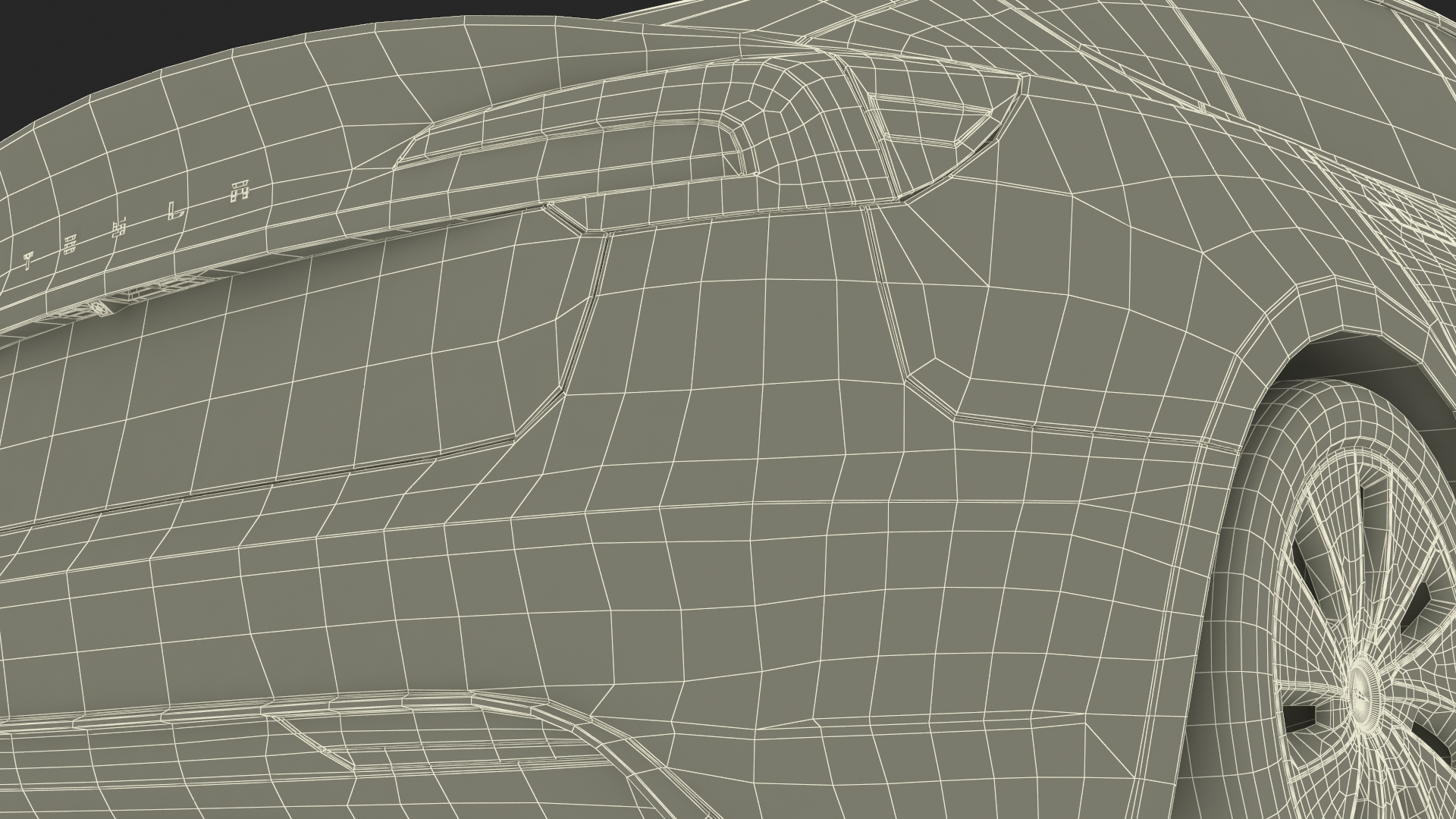 3D model Tesla Model 3 2024 with Tesla Bot Rigged