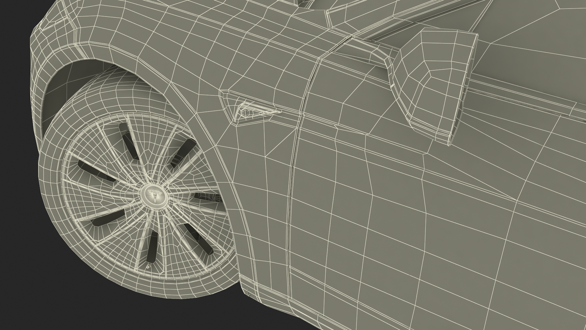 3D model Tesla Model 3 2024 with Tesla Bot Rigged