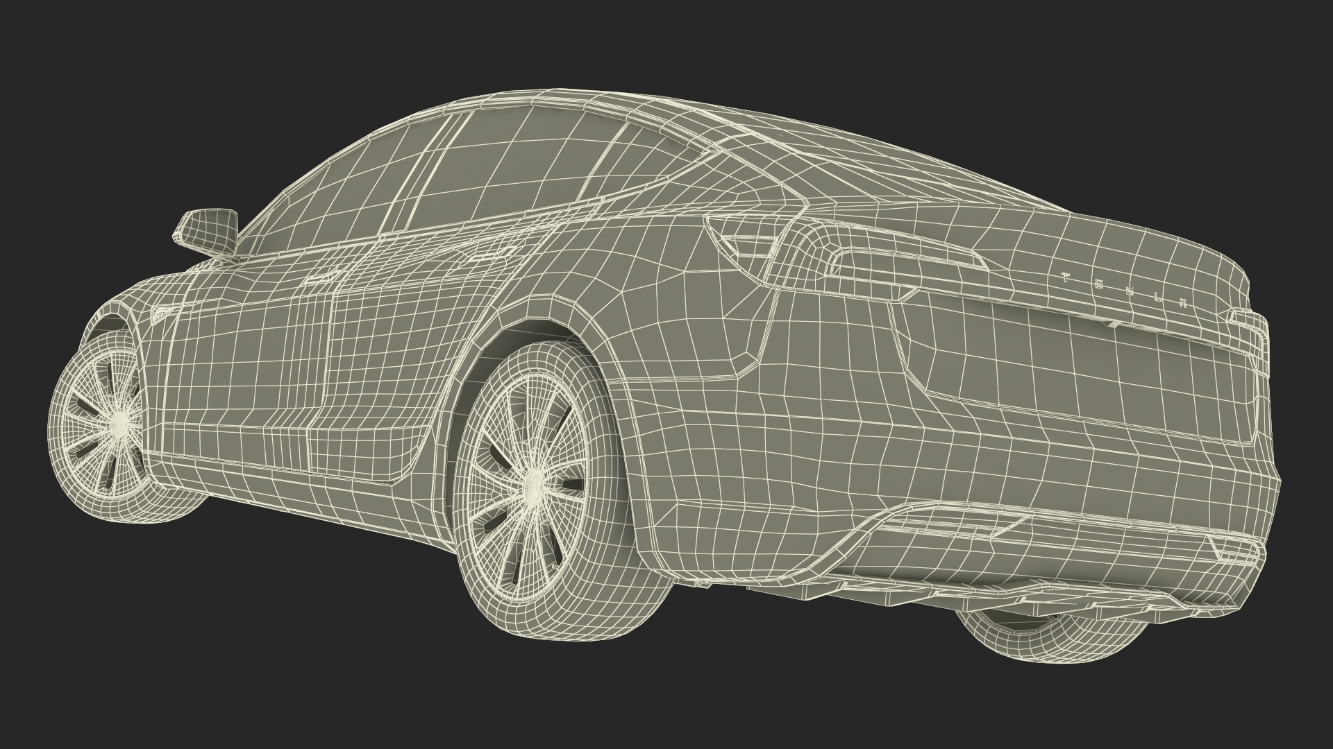 3D model Tesla Model 3 2024 with Tesla Bot Rigged