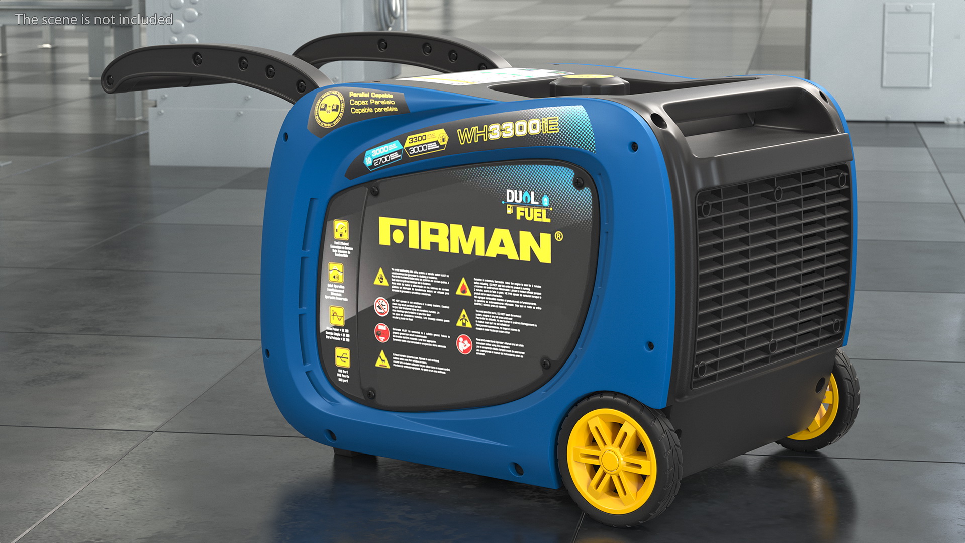 Firman WH03042 Portable Inverter Generator 3D