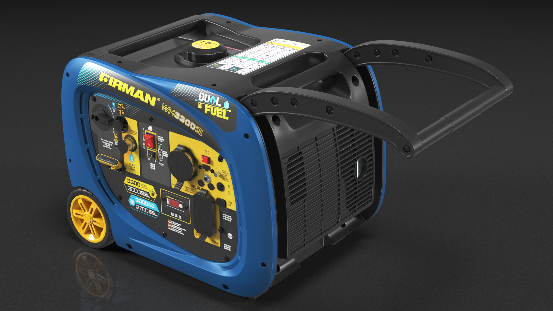 Firman WH03042 Portable Inverter Generator 3D