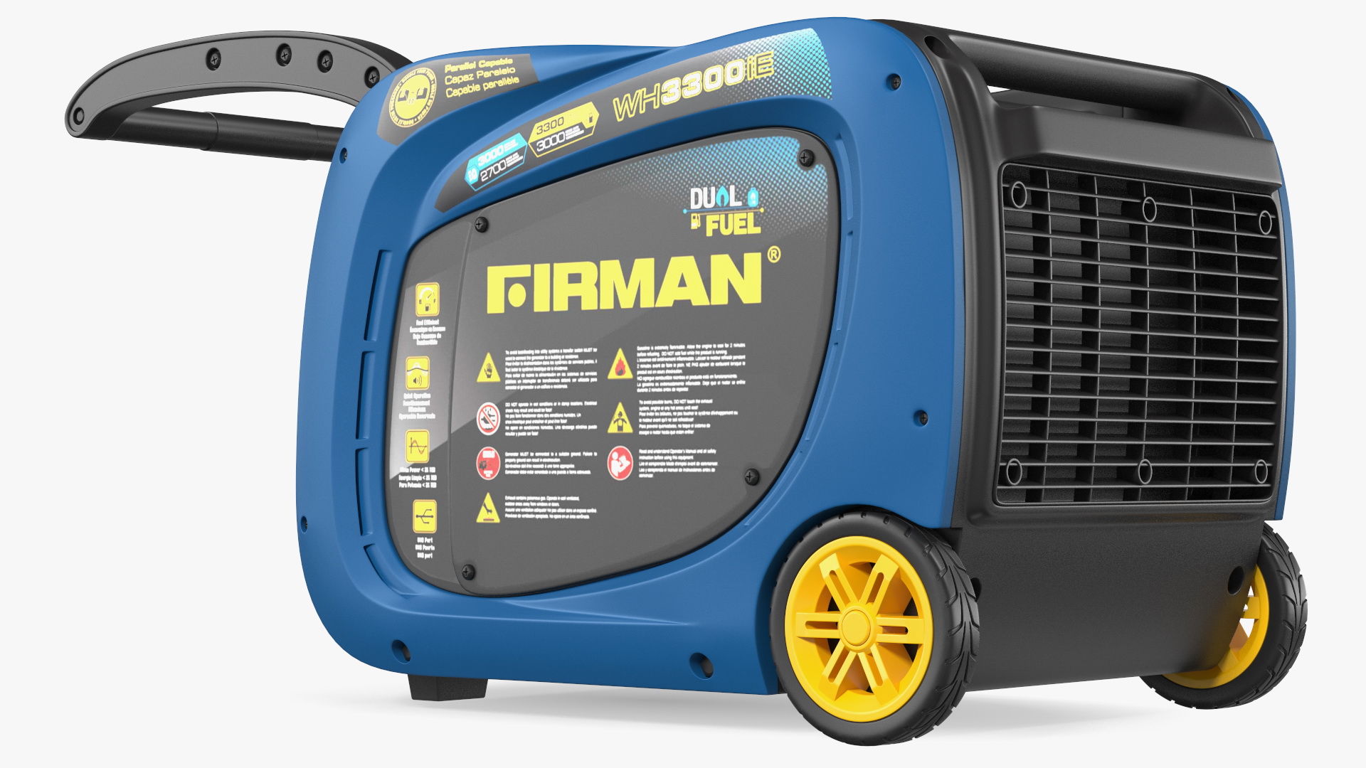 Firman WH03042 Portable Inverter Generator 3D