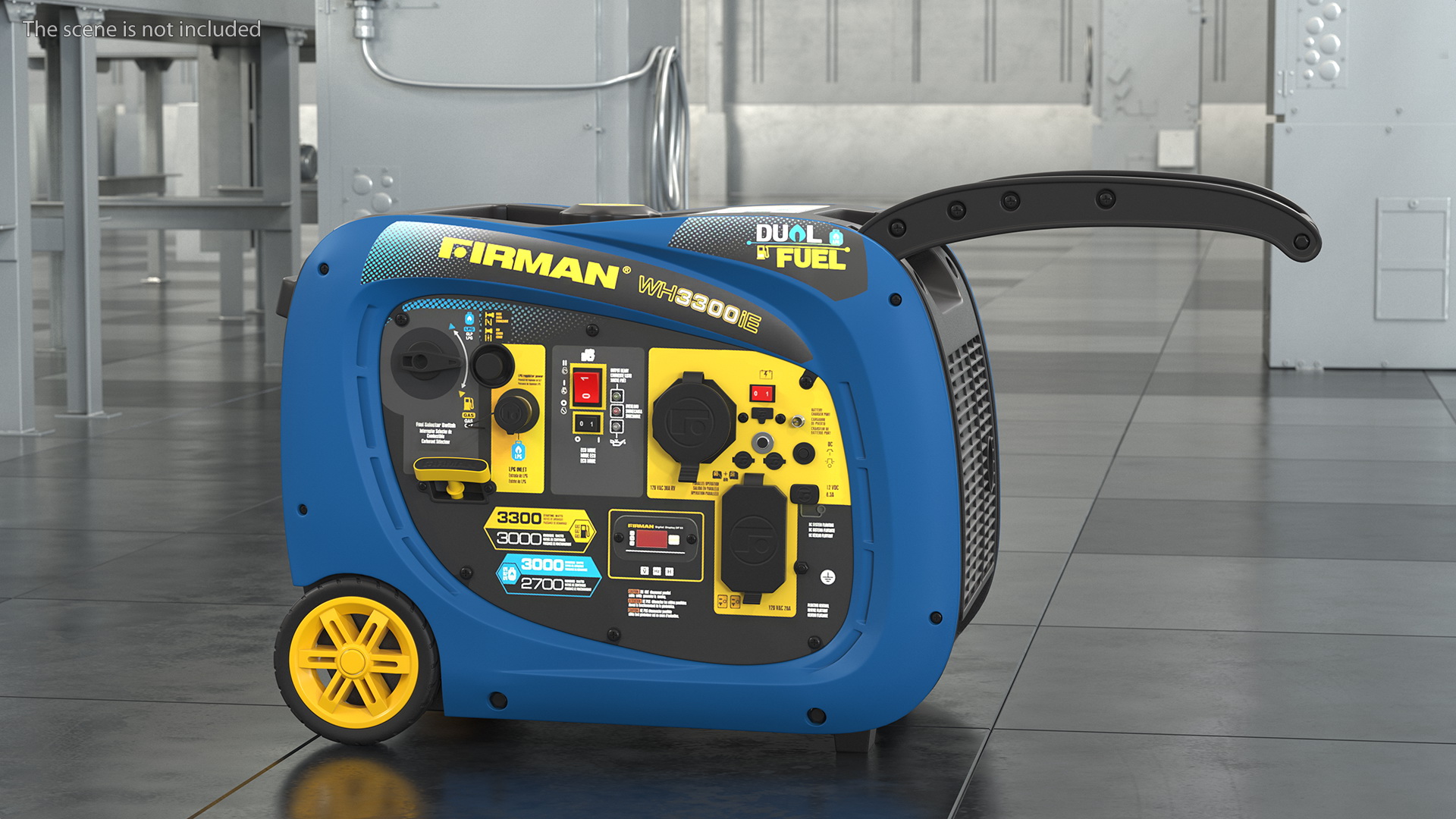 Firman WH03042 Portable Inverter Generator 3D