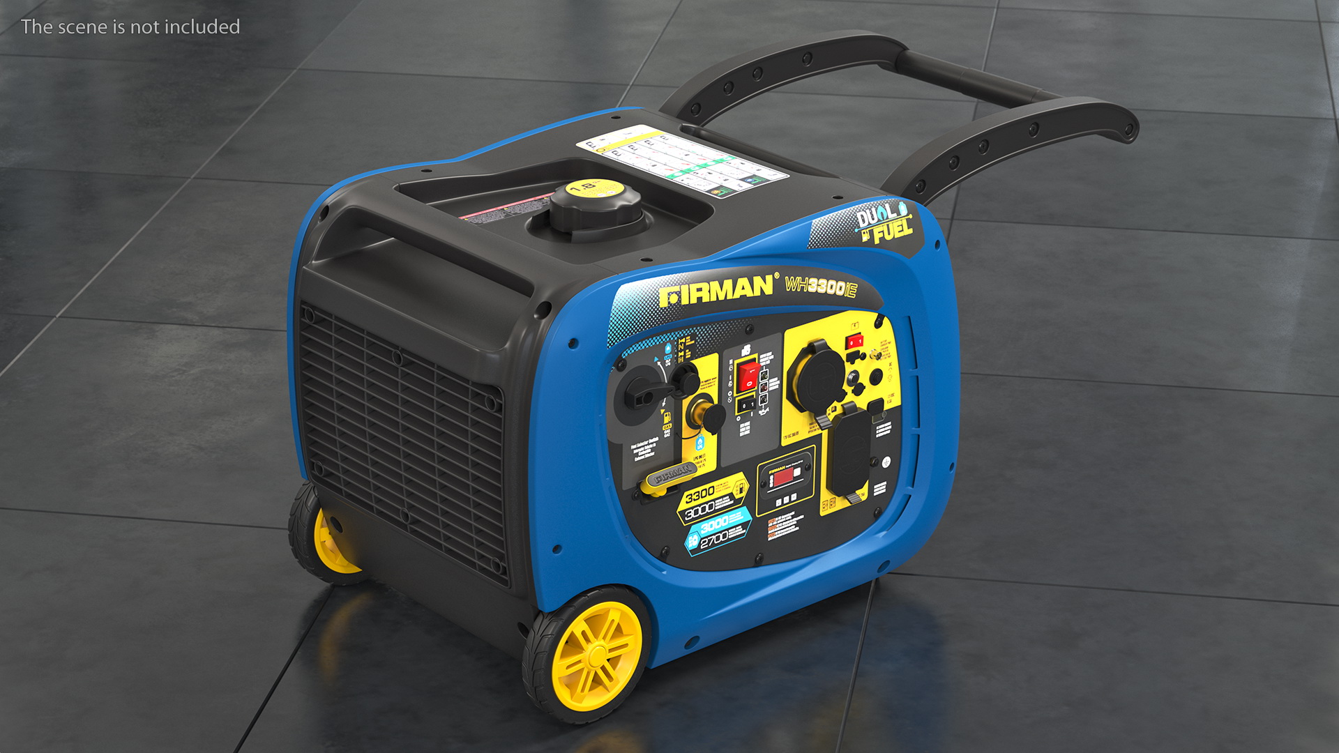 Firman WH03042 Portable Inverter Generator 3D
