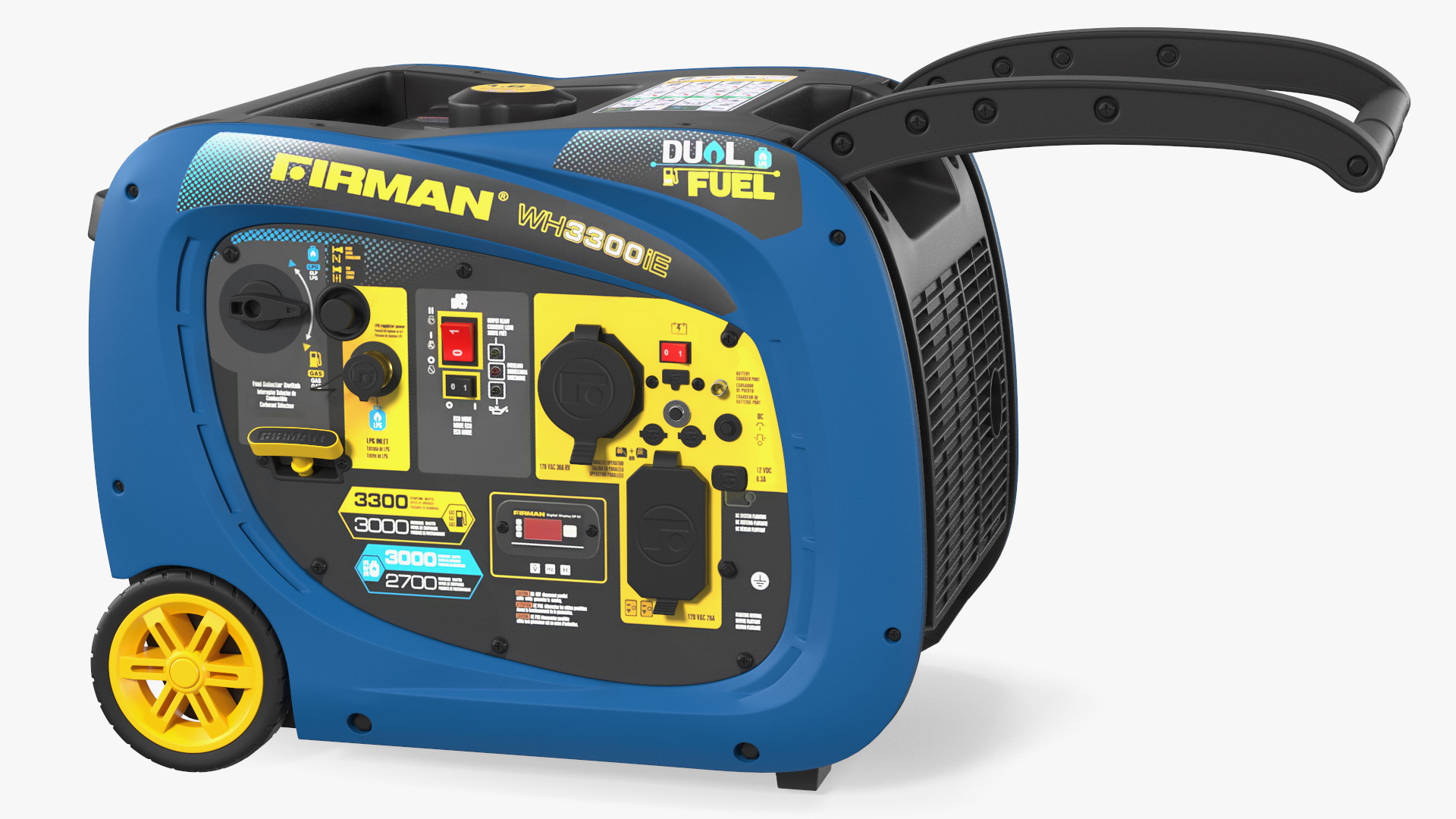 Firman WH03042 Portable Inverter Generator 3D