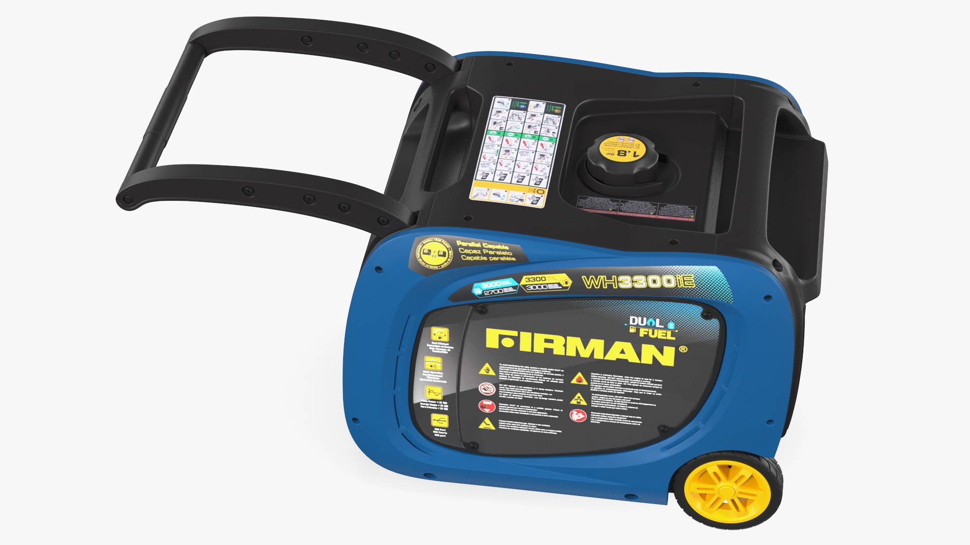 Firman WH03042 Portable Inverter Generator 3D