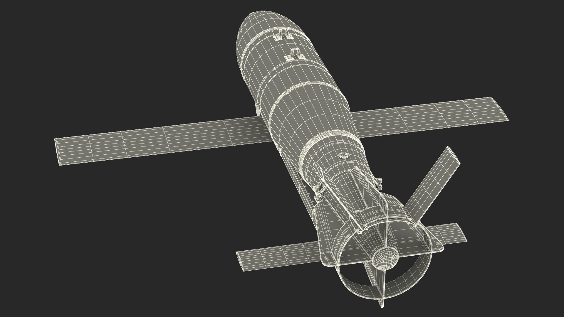 3D Russian FAB 500 M62 Air Bomb with UMPK model