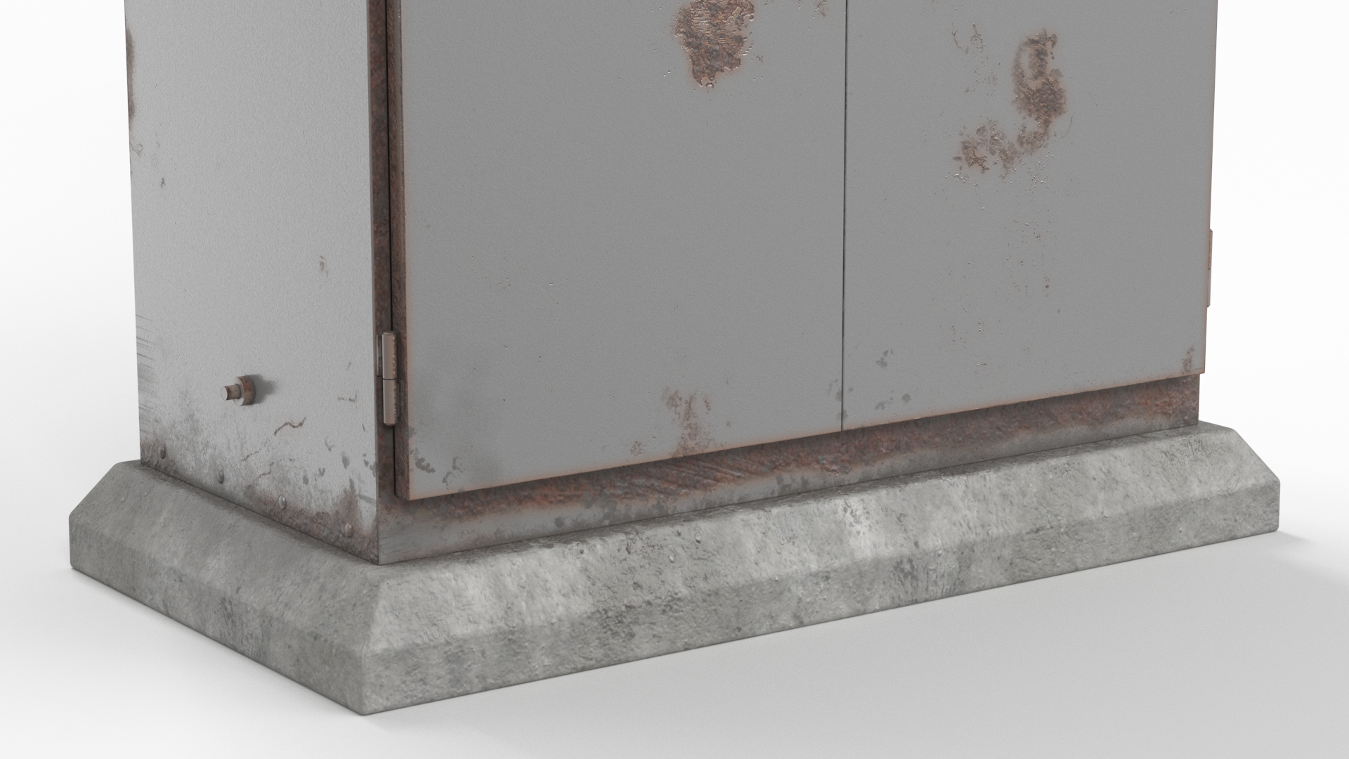 3D model Old Railway Relay Cabinet