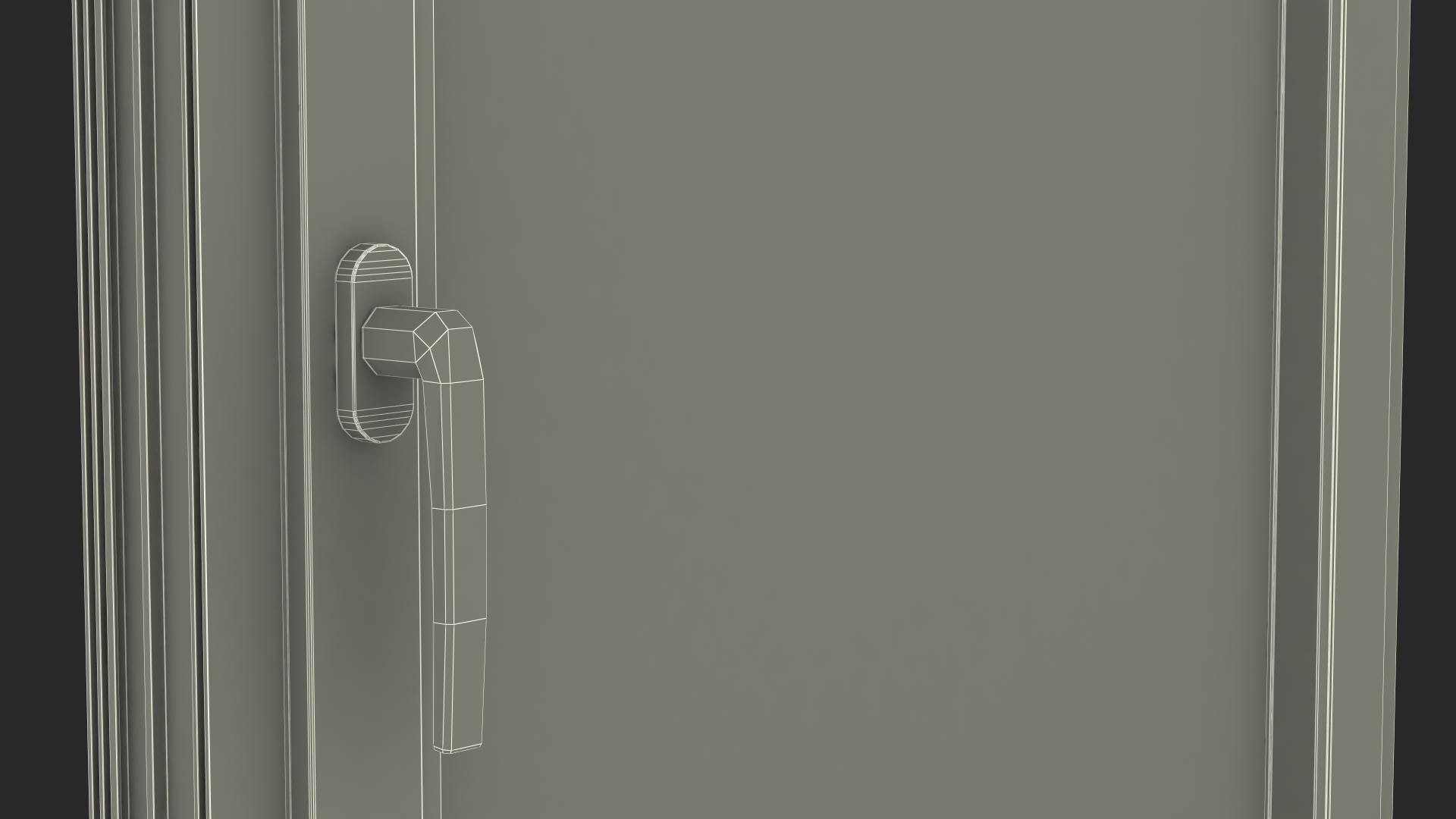 Robot Window Cleaner On Plastic Window Fur 3D