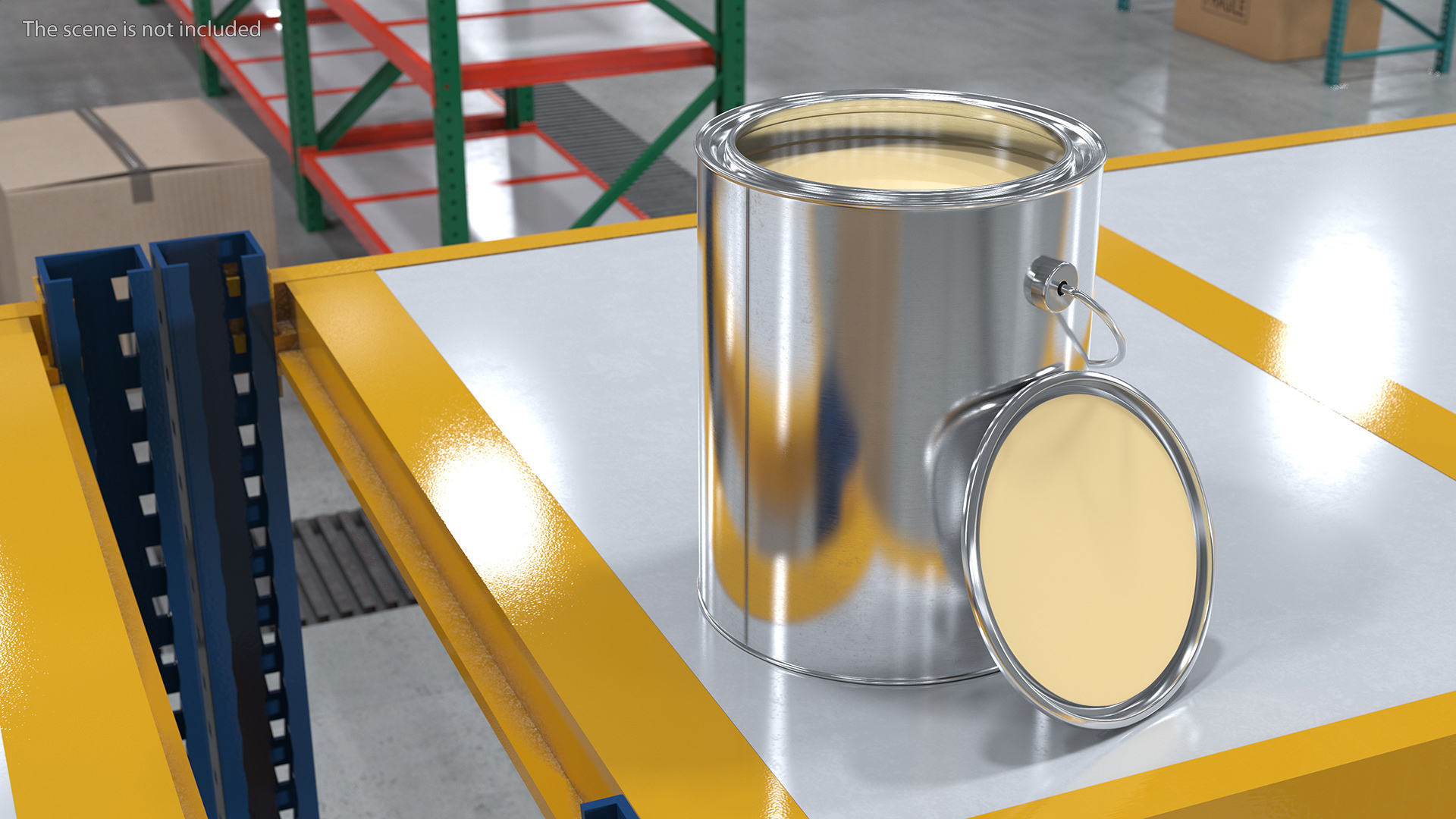 Paint Bucket Open 3D