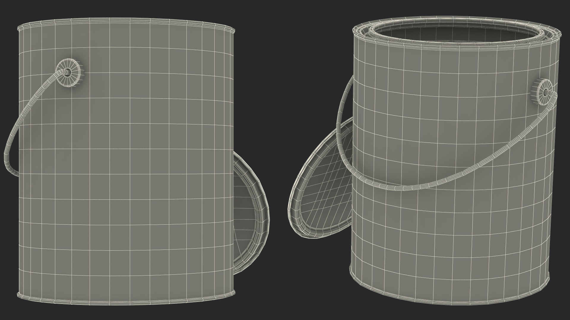 Paint Bucket Open 3D