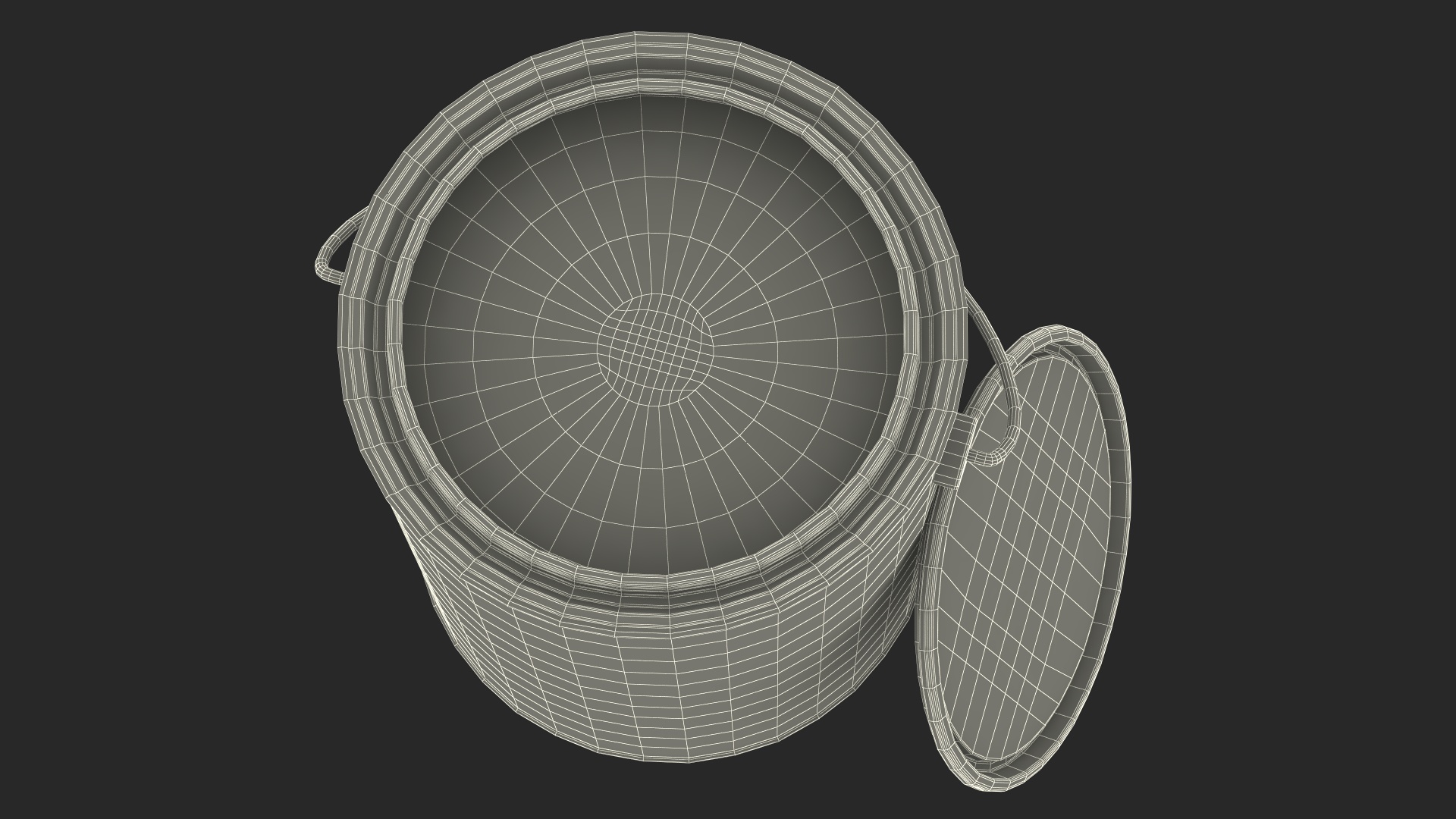 Paint Bucket Open 3D