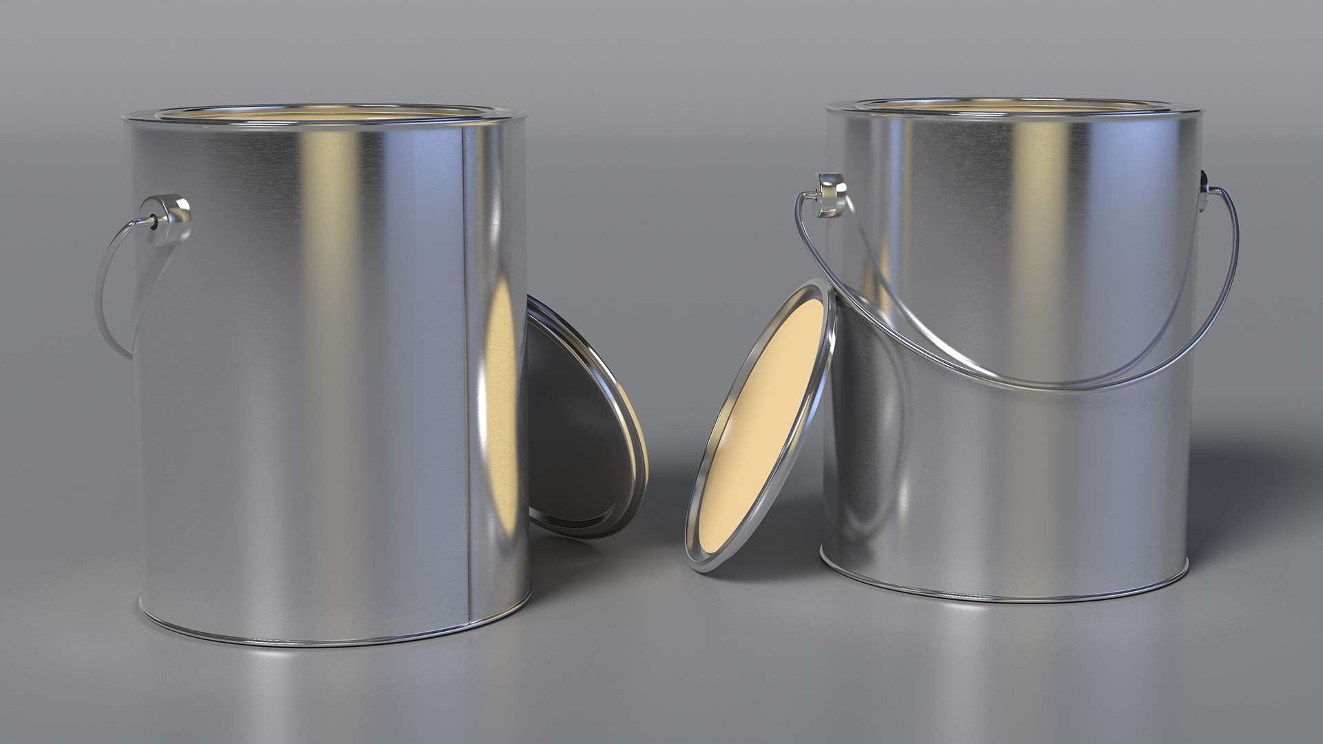 Paint Bucket Open 3D