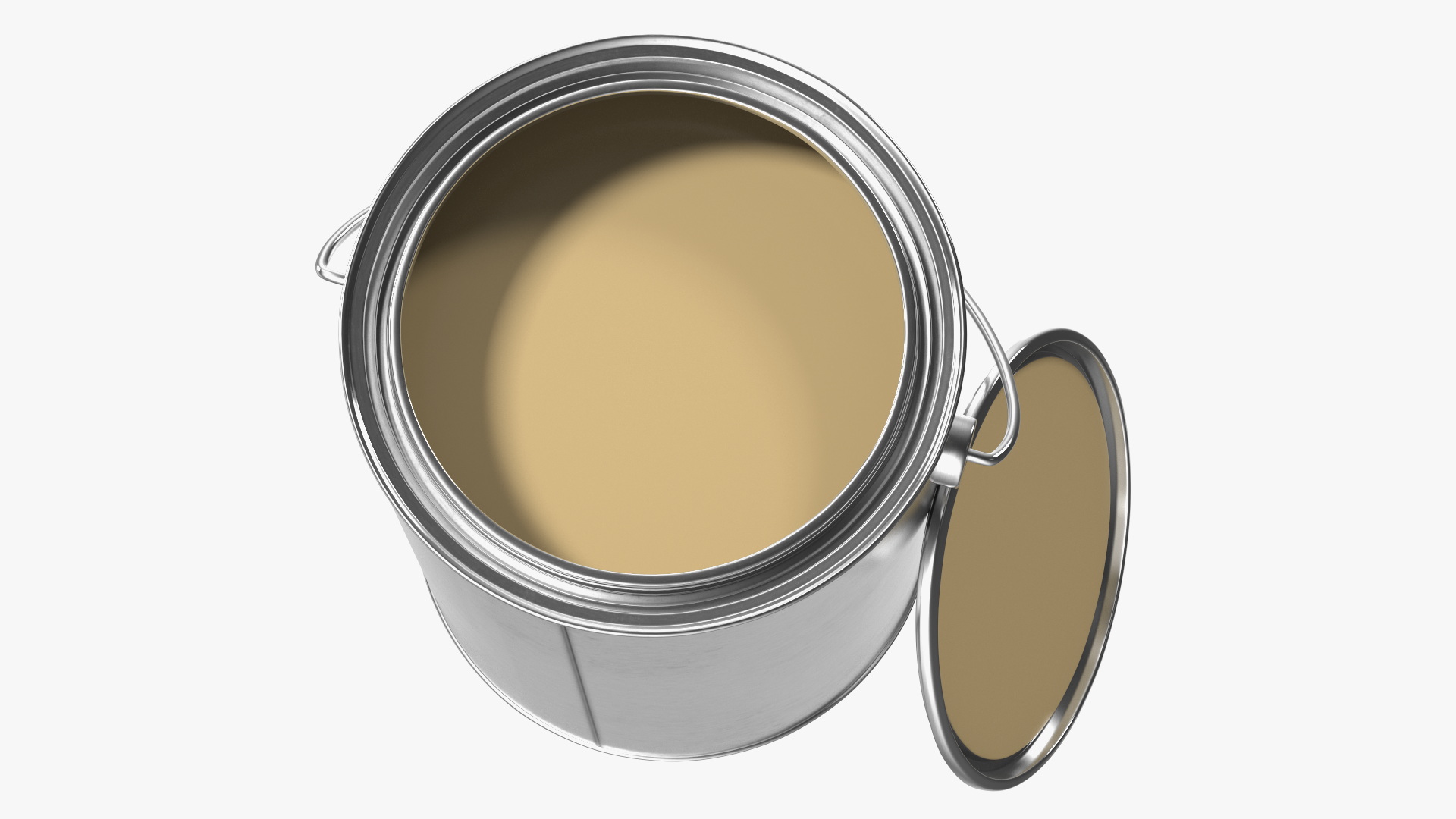 Paint Bucket Open 3D