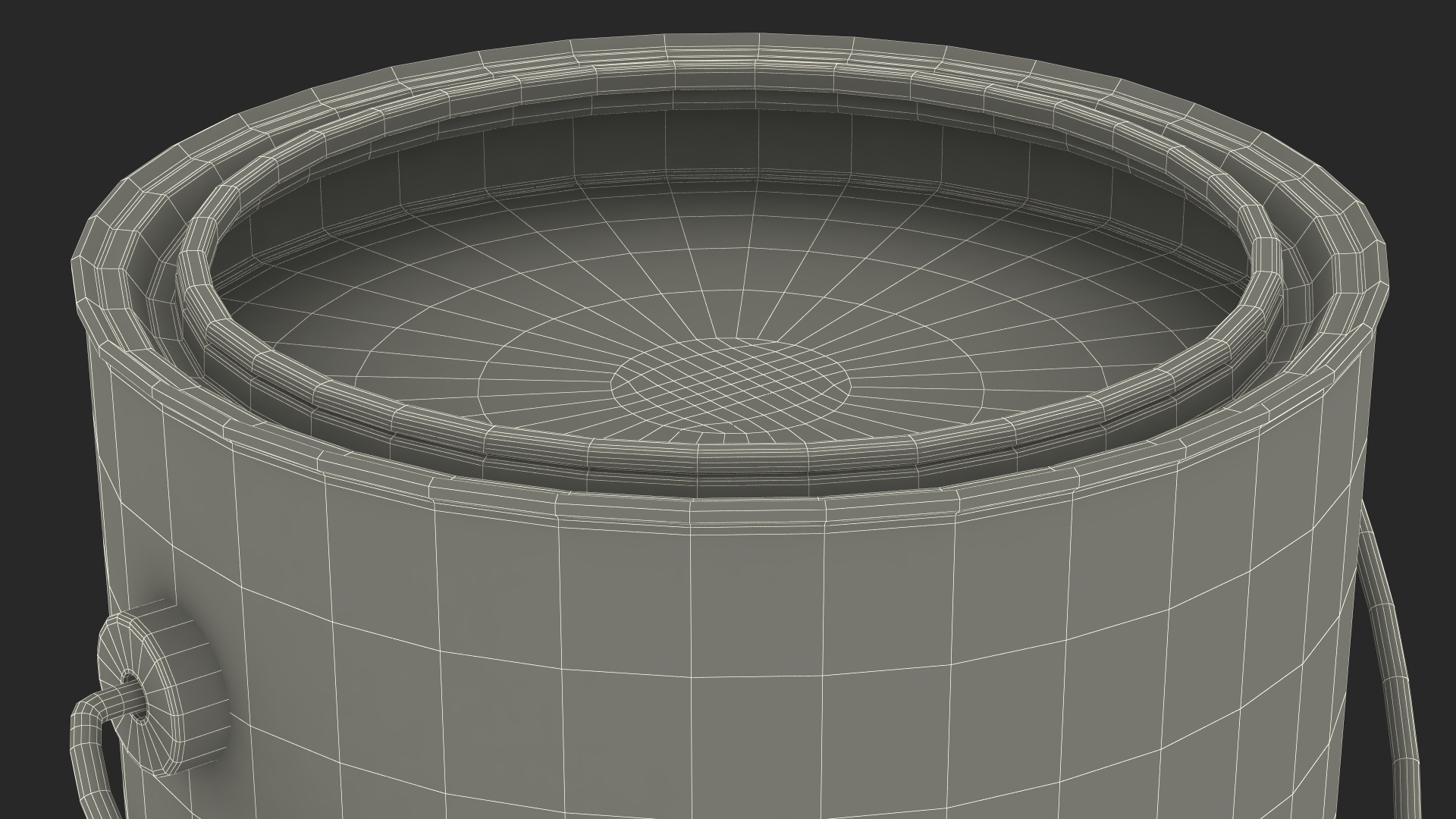 Paint Bucket Open 3D
