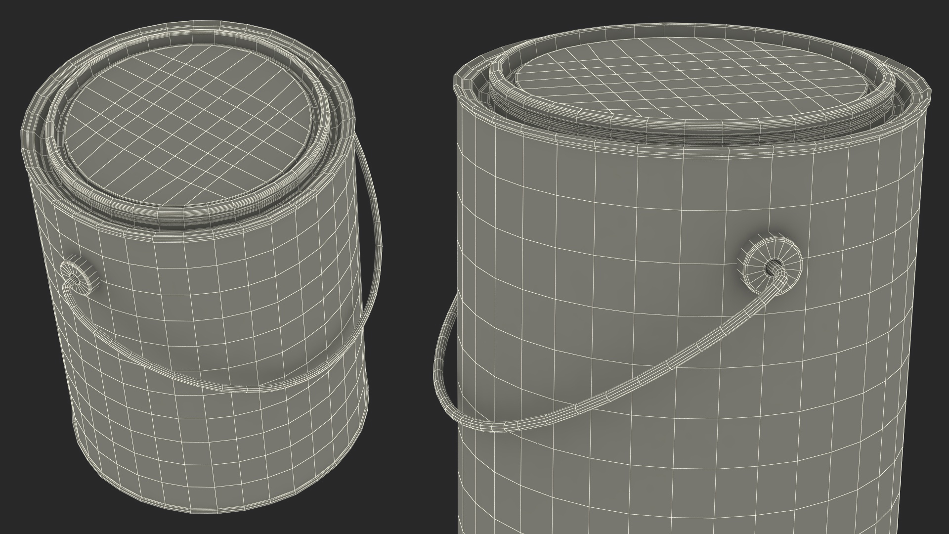 Paint Bucket Open 3D