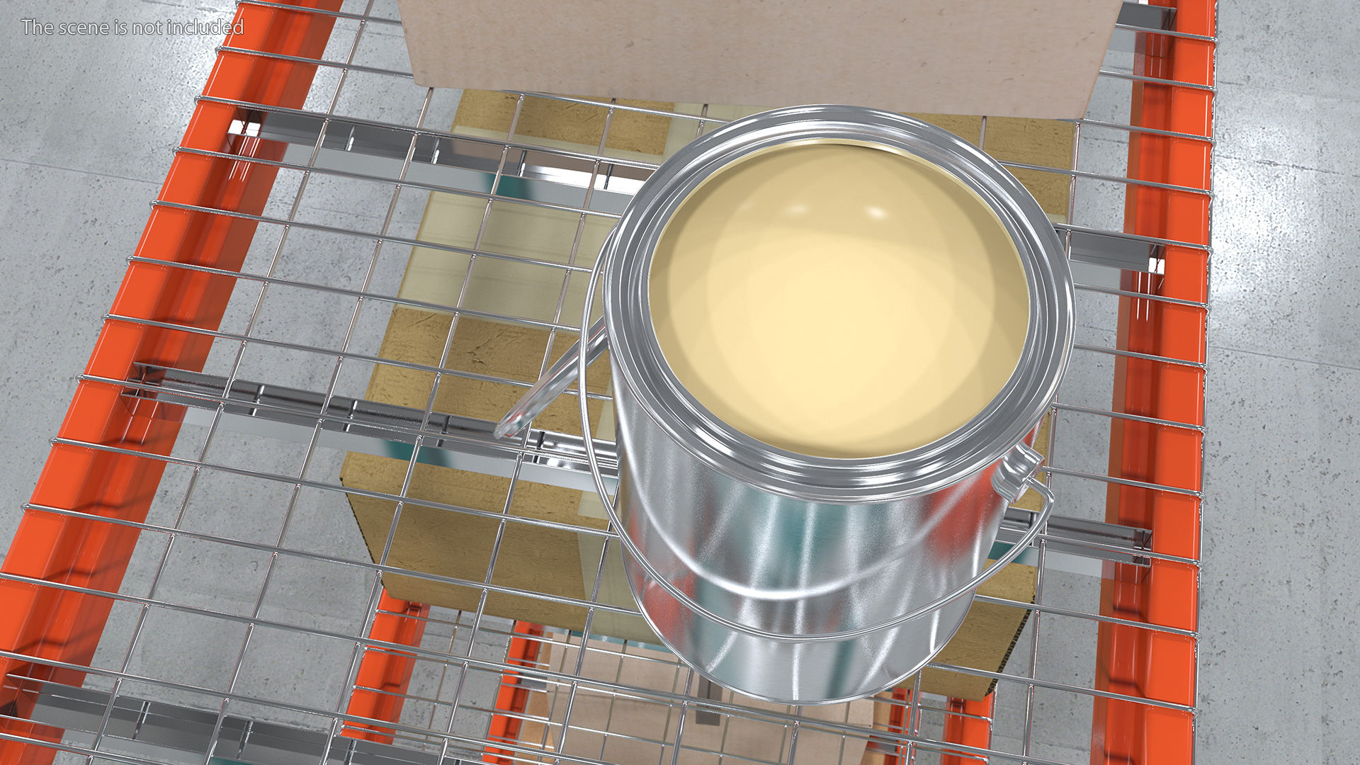 Paint Bucket Open 3D