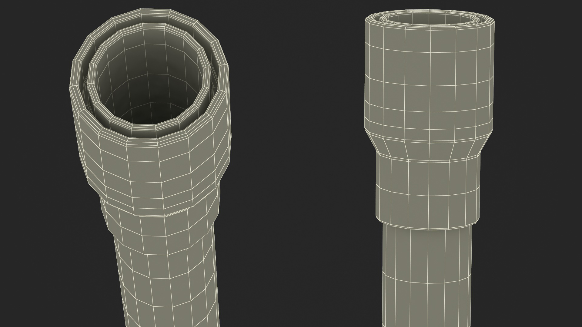 3D Bunsen Burner model