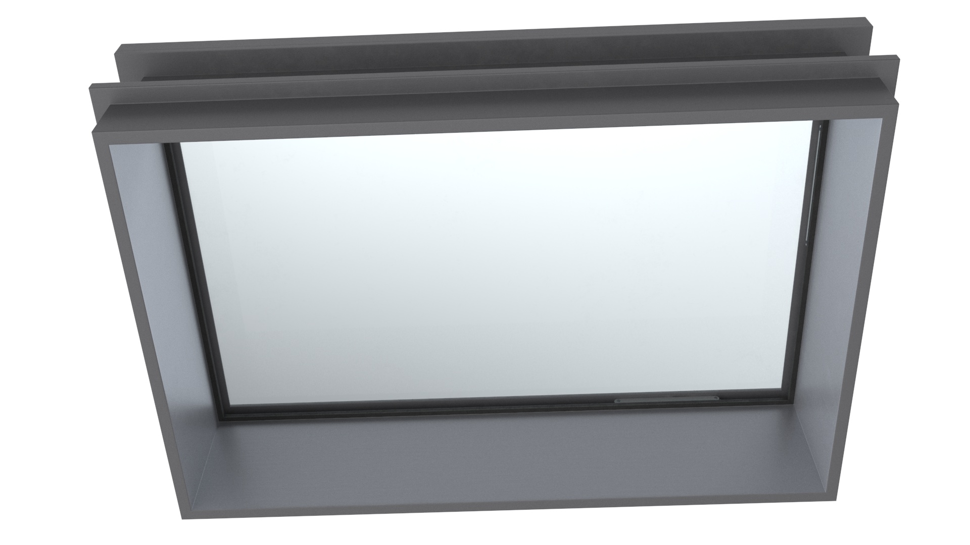 Modern Skylight Rectangle Window 3D