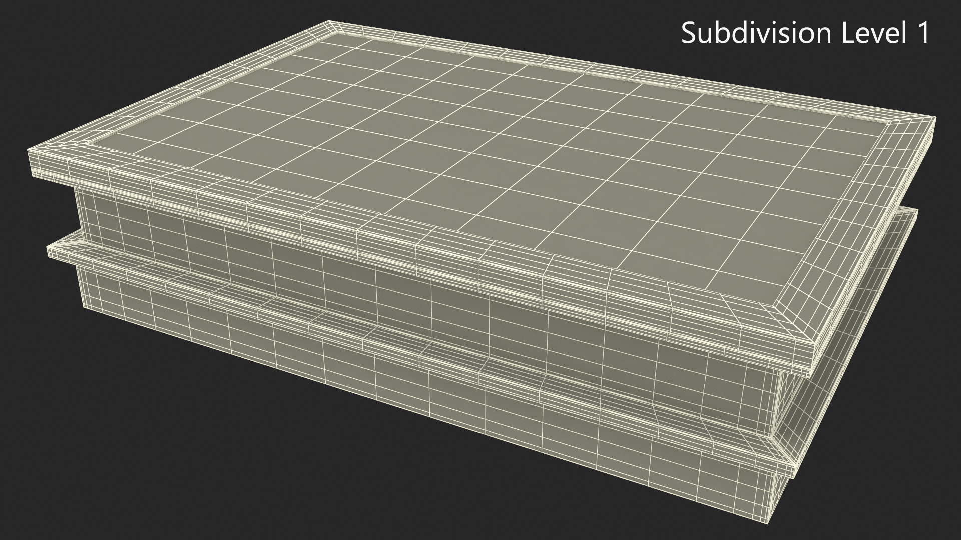 Modern Skylight Rectangle Window 3D