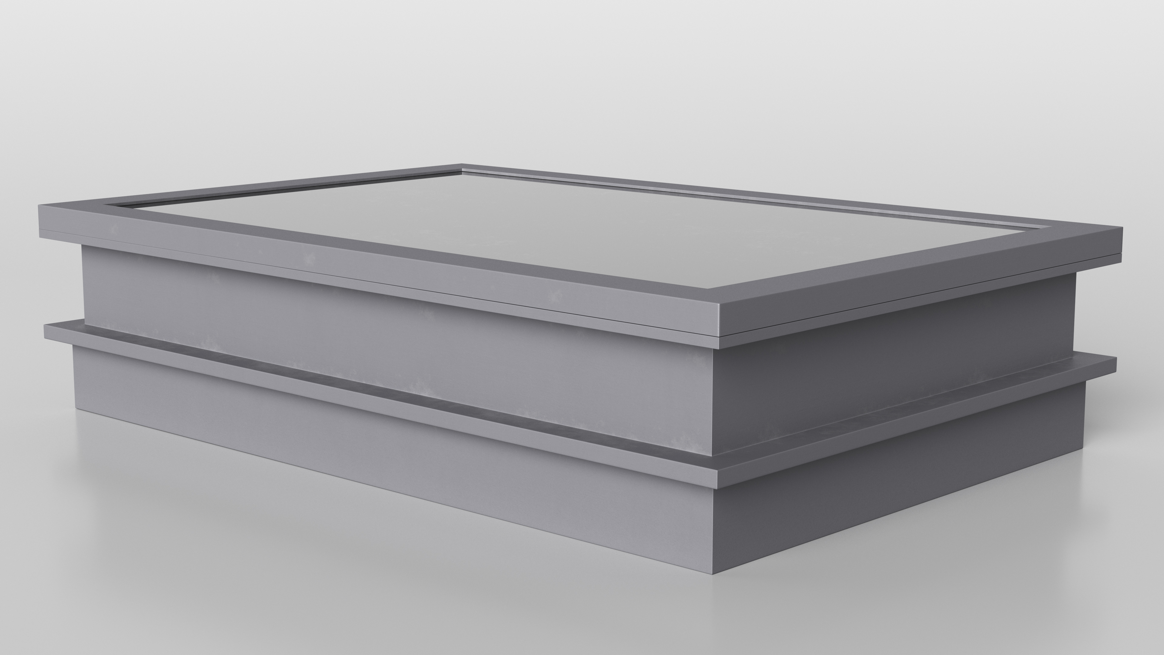 Modern Skylight Rectangle Window 3D