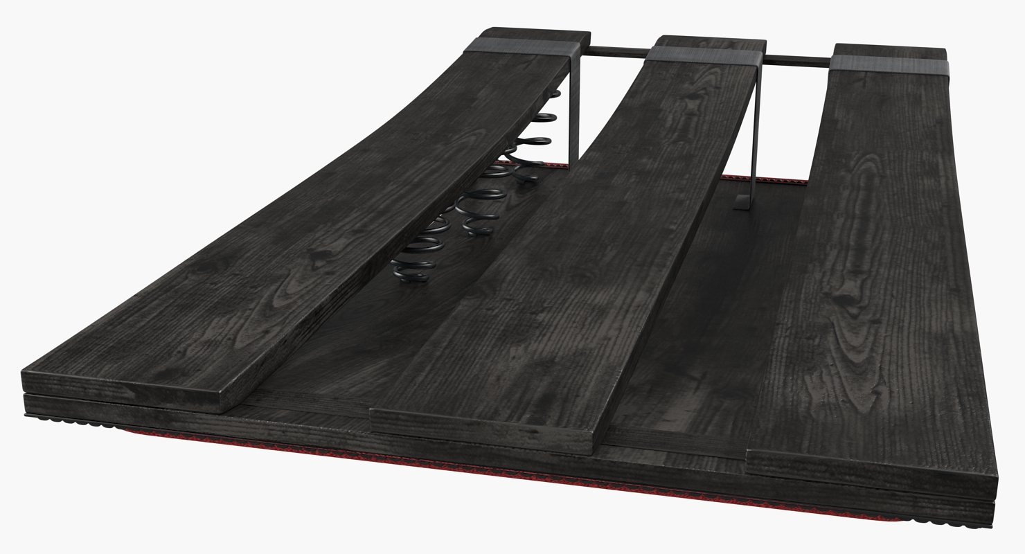 Gymnastic Spring Board 3D