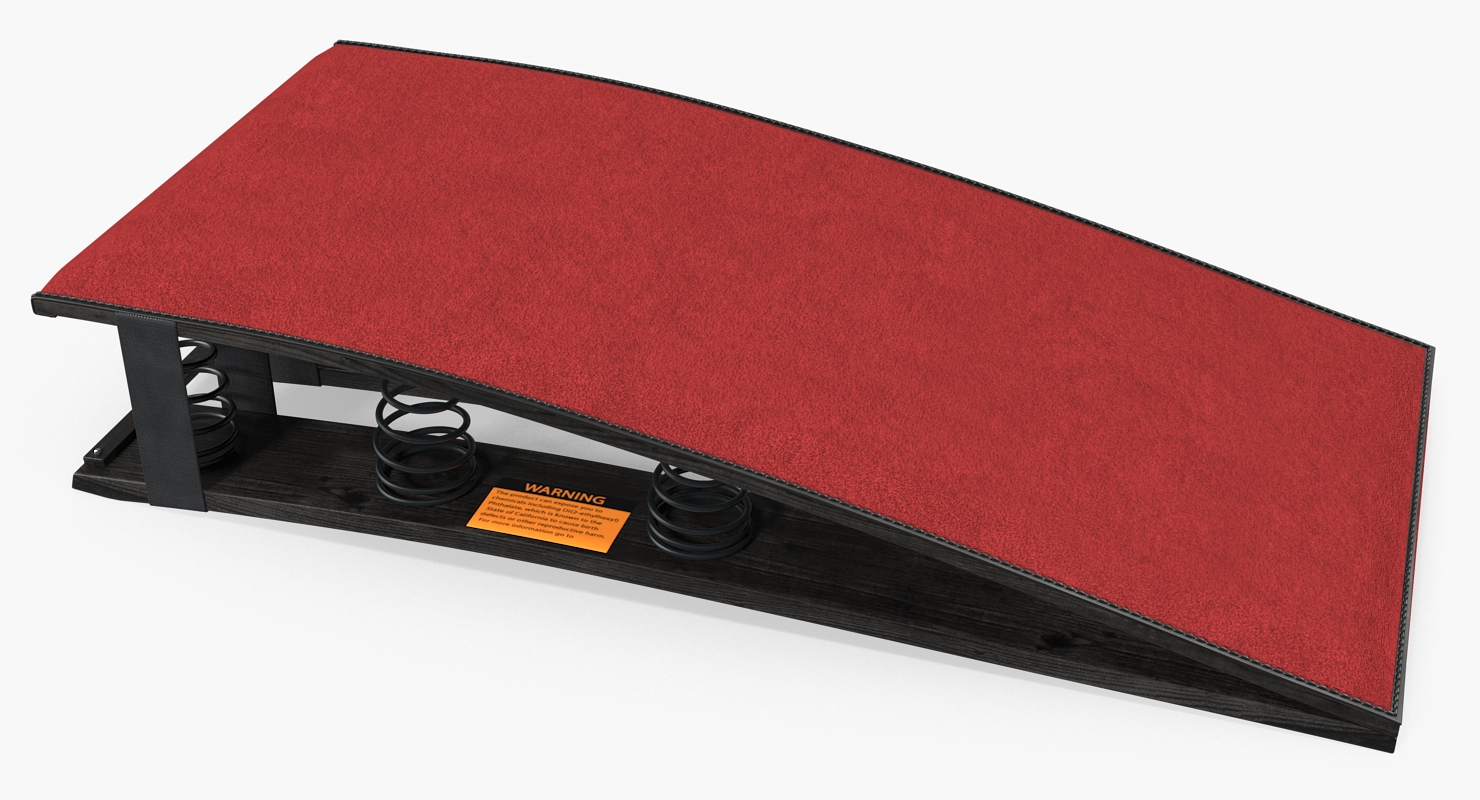 Gymnastic Spring Board 3D