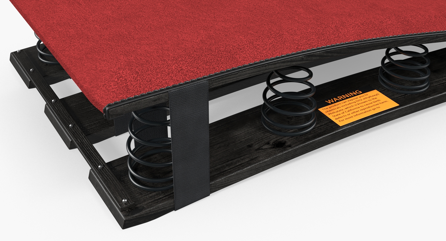 Gymnastic Spring Board 3D