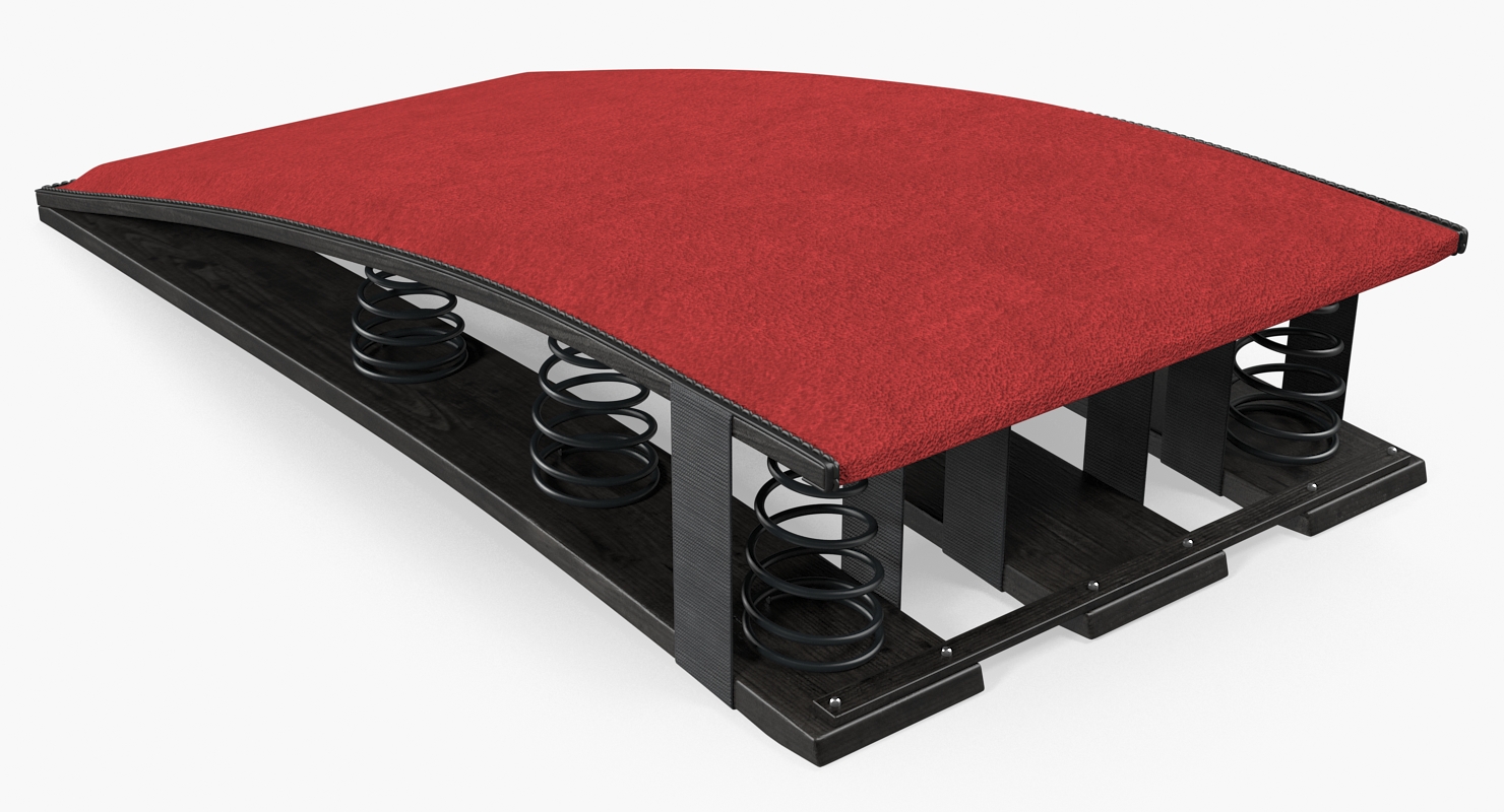 Gymnastic Spring Board 3D