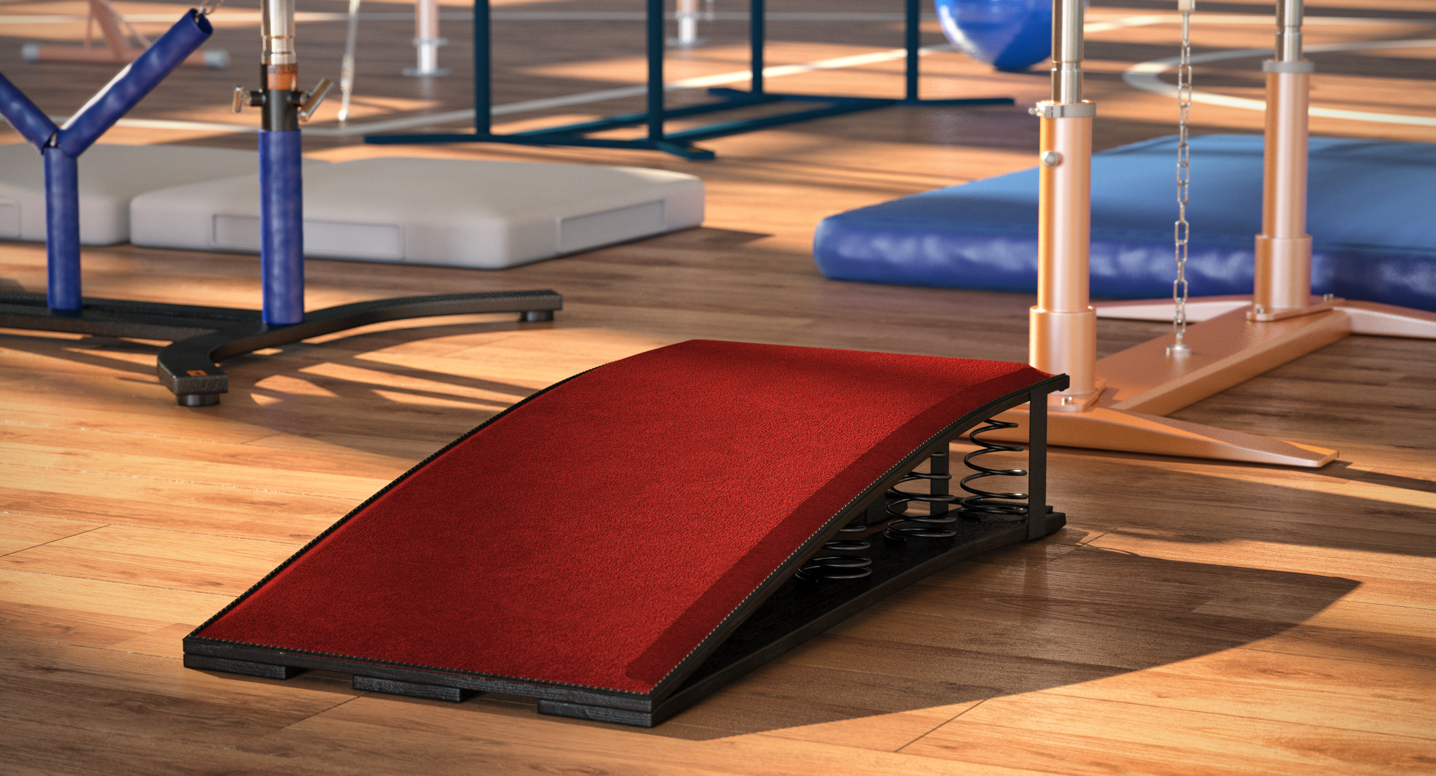 Gymnastic Spring Board, view 5