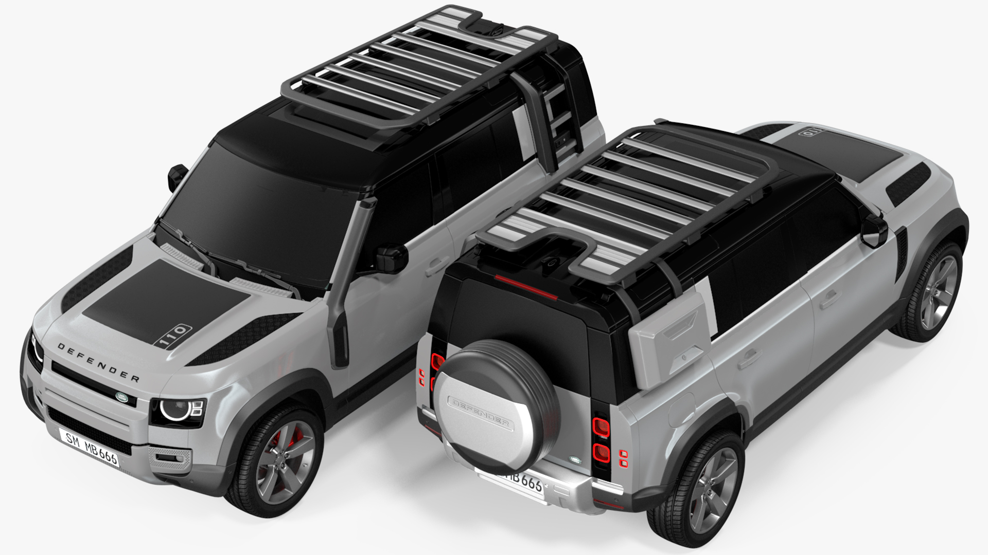 Land Rover Defender Explorer Pack Exterior Only 3D