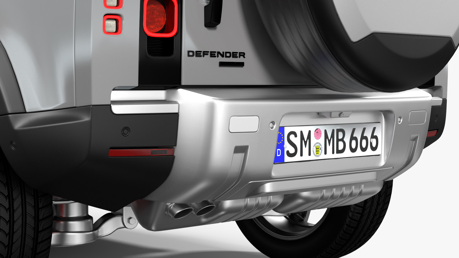 Land Rover Defender Explorer Pack Exterior Only 3D