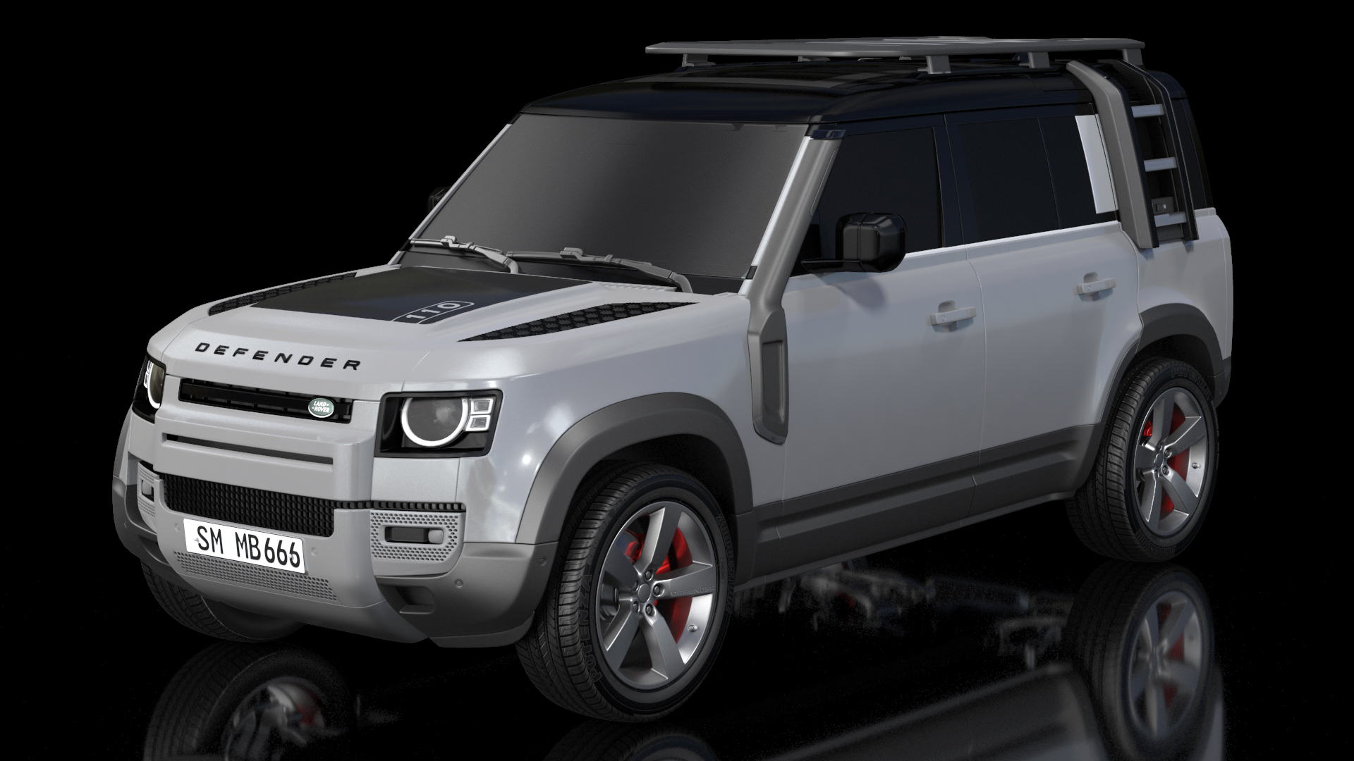 Land Rover Defender Explorer Pack Exterior Only 3D