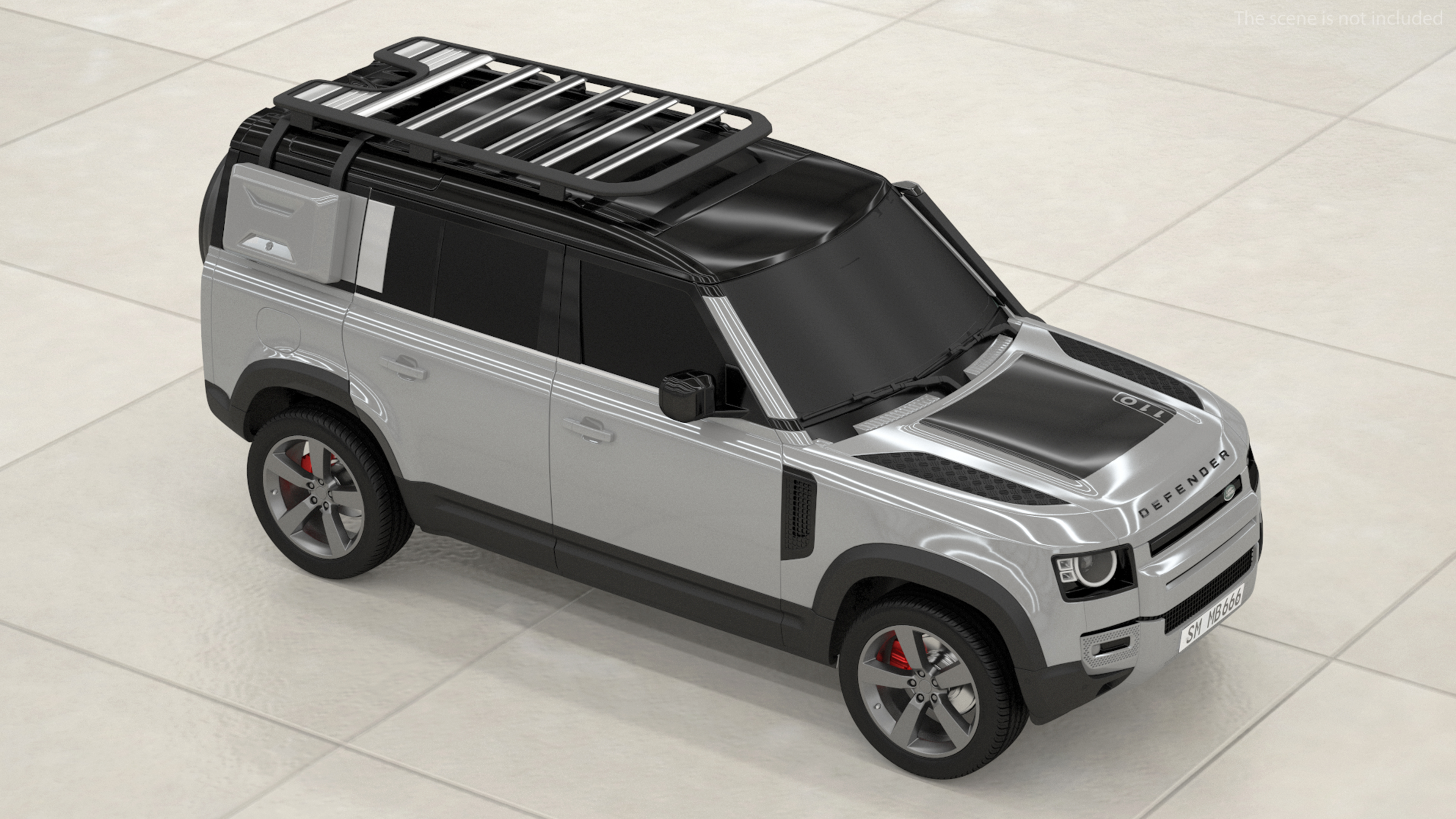 Land Rover Defender Explorer Pack Exterior Only 3D