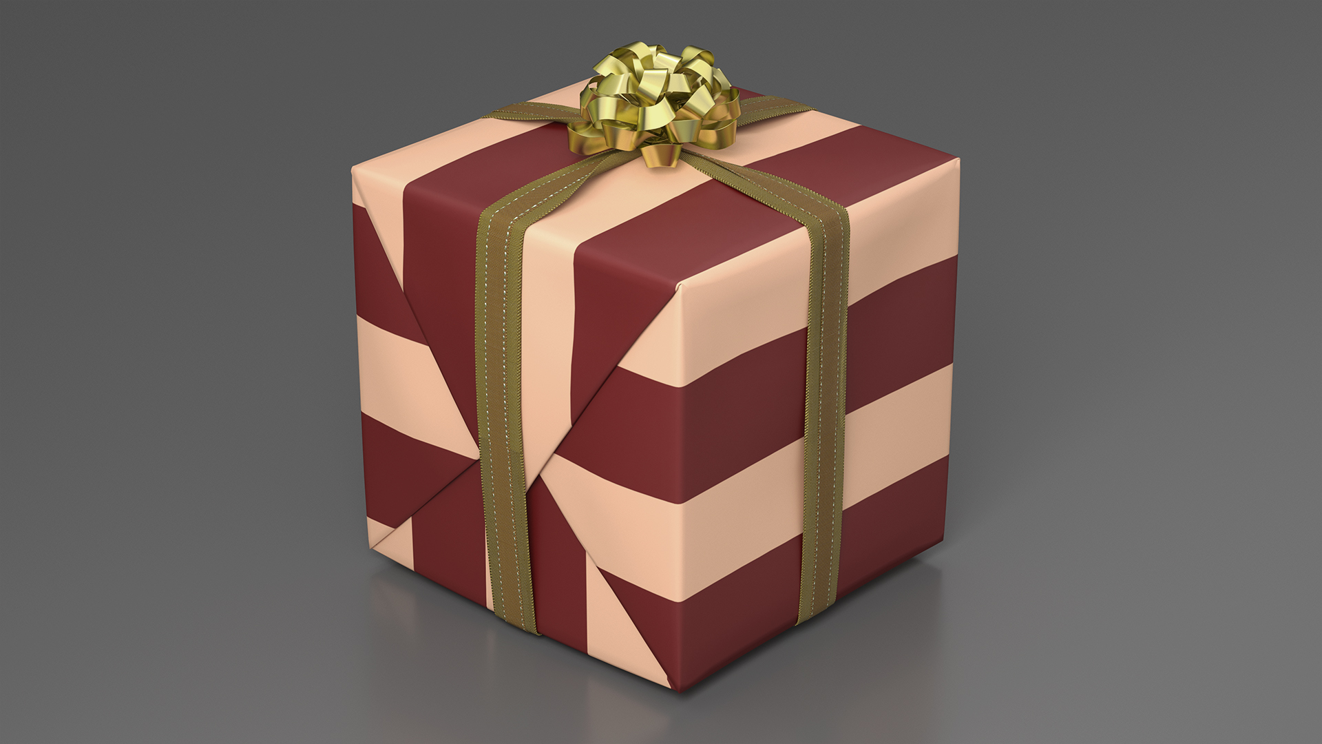 3D model Square Gift Box