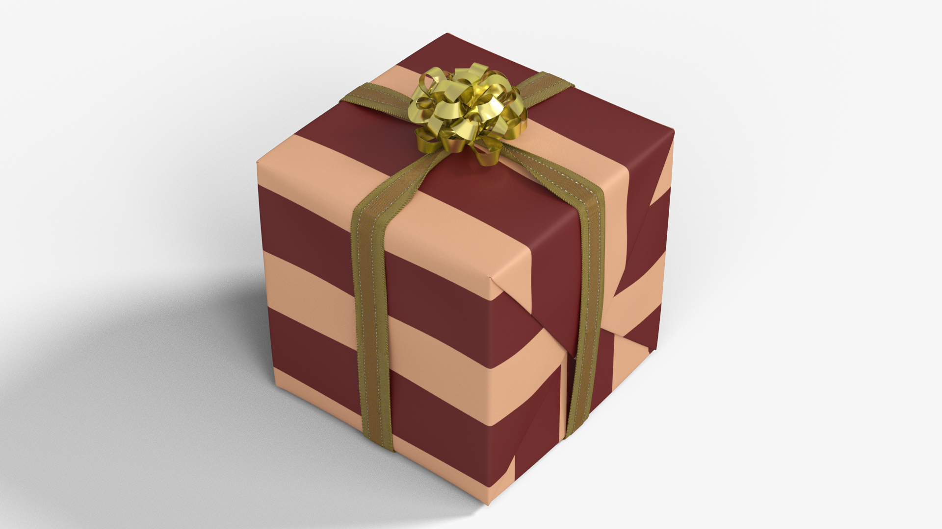 3D model Square Gift Box