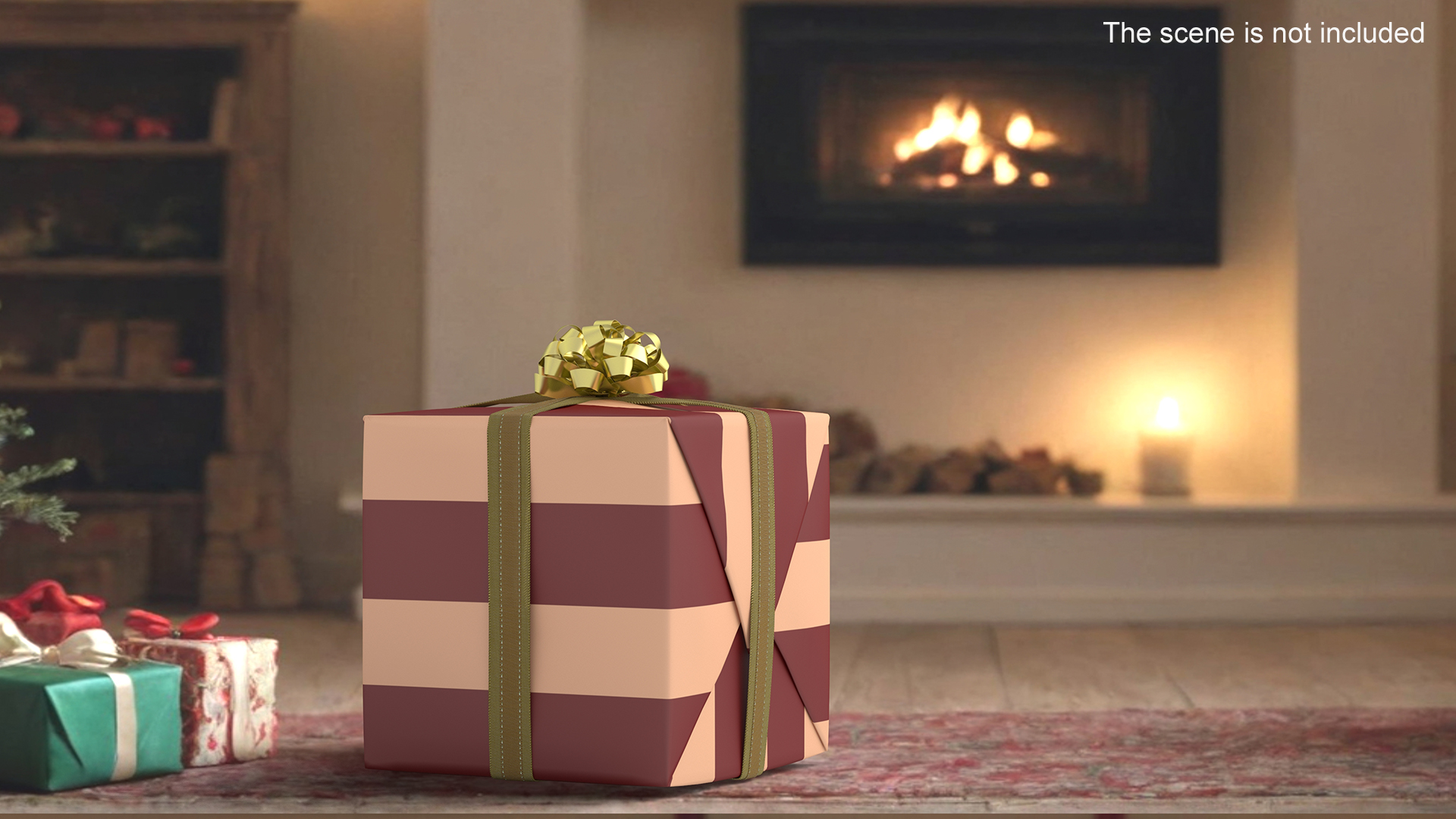 3D model Square Gift Box